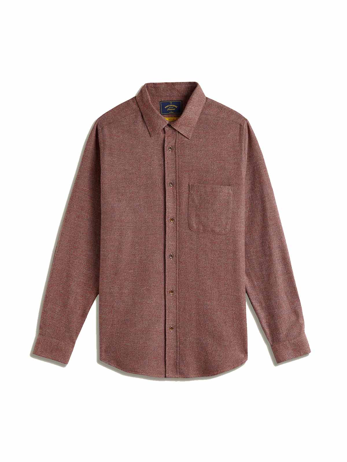 Portuguese Flannel Shirt Espiga Clay