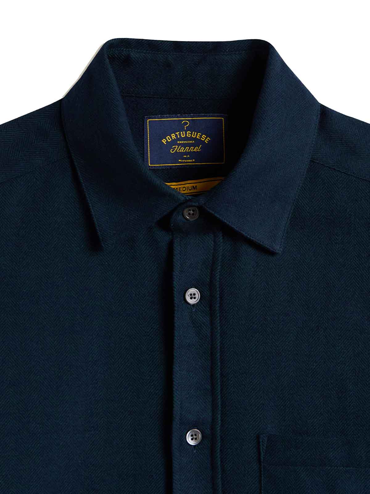 Portuguese Flannel Shirt Espiga Green