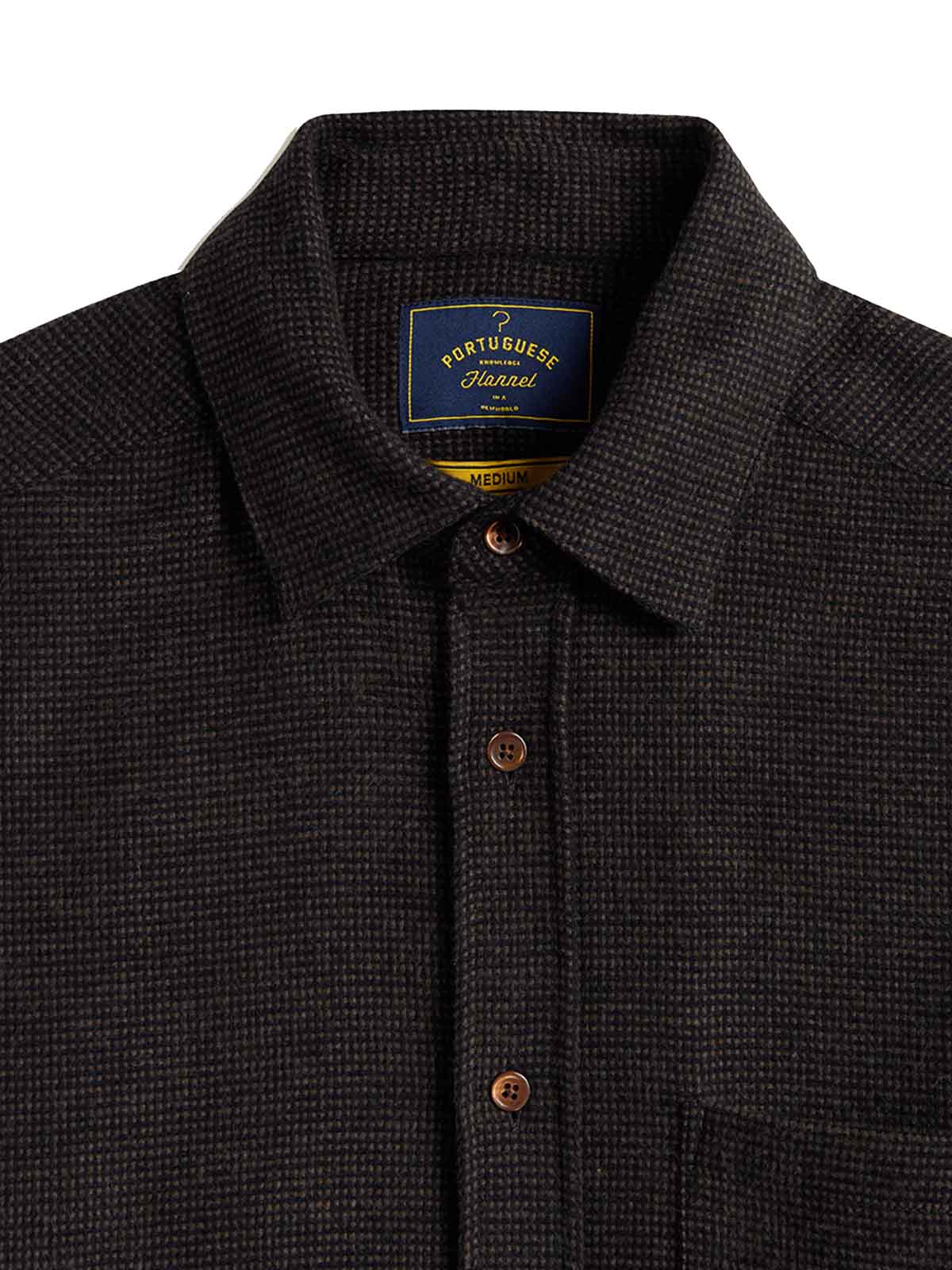 Portuguese Flannel Shirt Sounds Brown