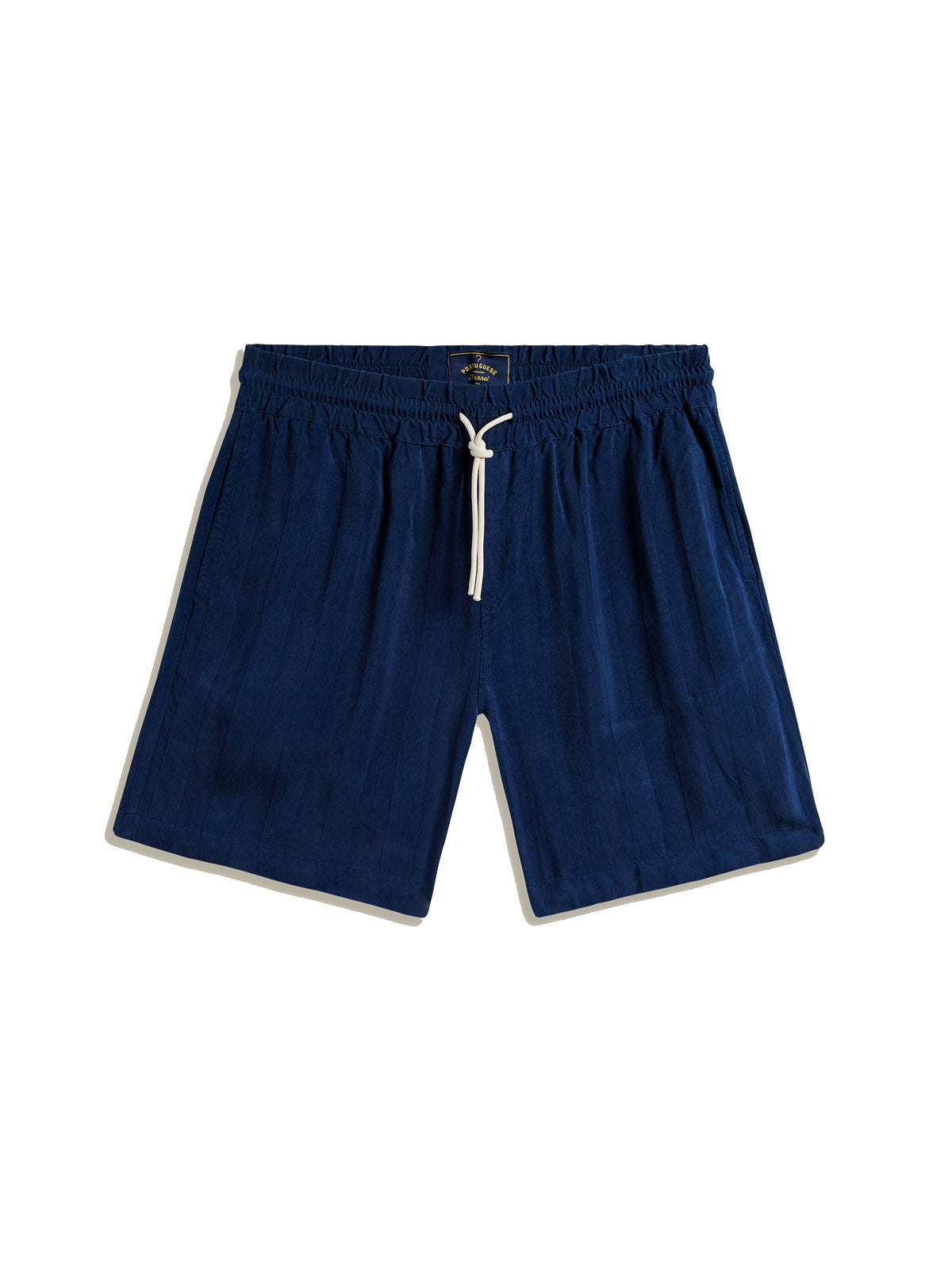 Portuguese Flannel Cupro Shorts Blue