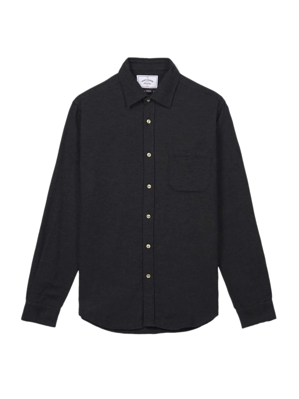 Portuguese Flannel Shirt Teca Grey