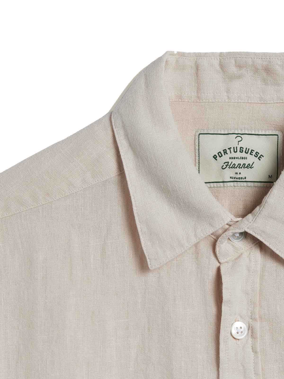 Portuguese Flannel Linen LS Shirt Raw