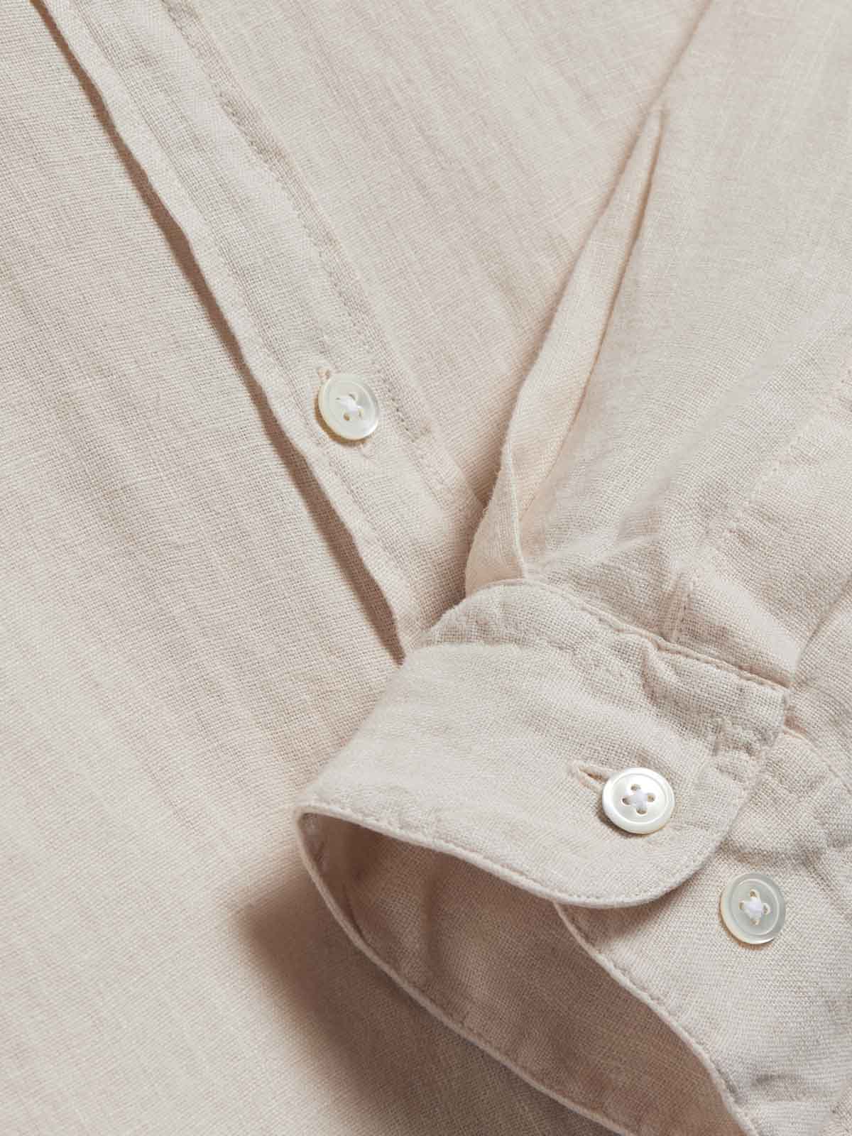 Portuguese Flannel Linen LS Shirt Raw