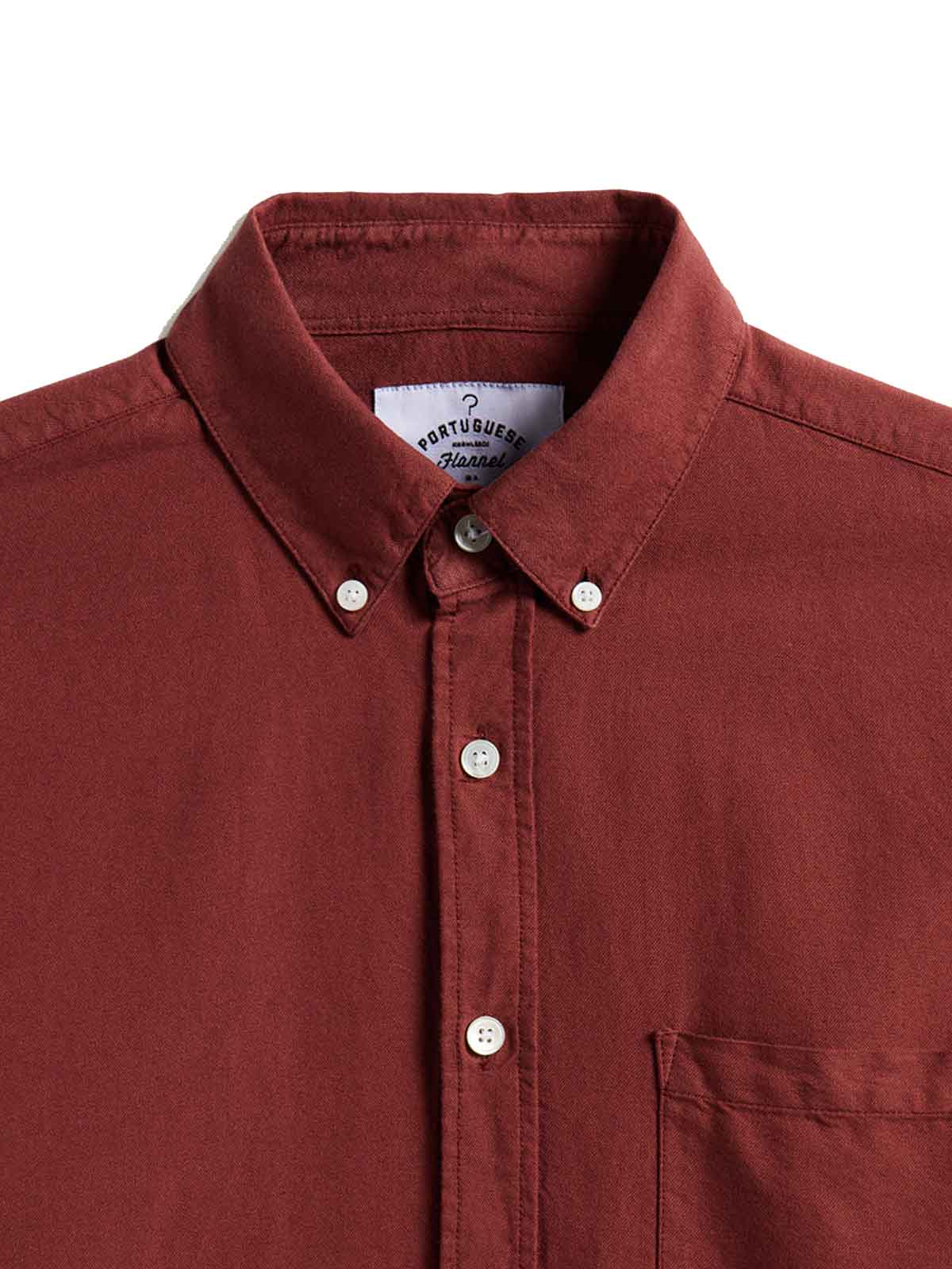 Portuguese Flannel Belavista Bordeaux