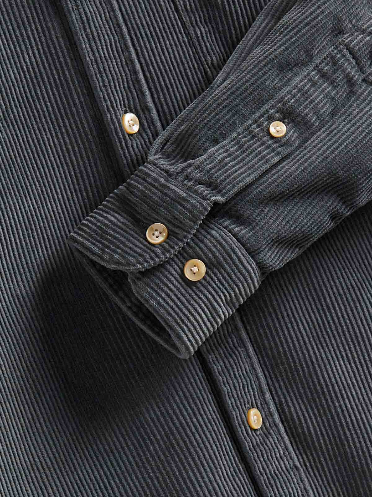 Portuguese Flannel Lobo Shirt Anthracite