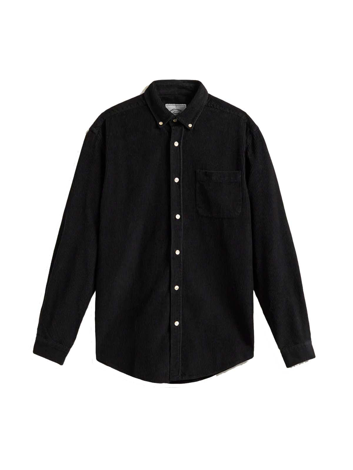 Portuguese Flannel Lobo Shirt Black