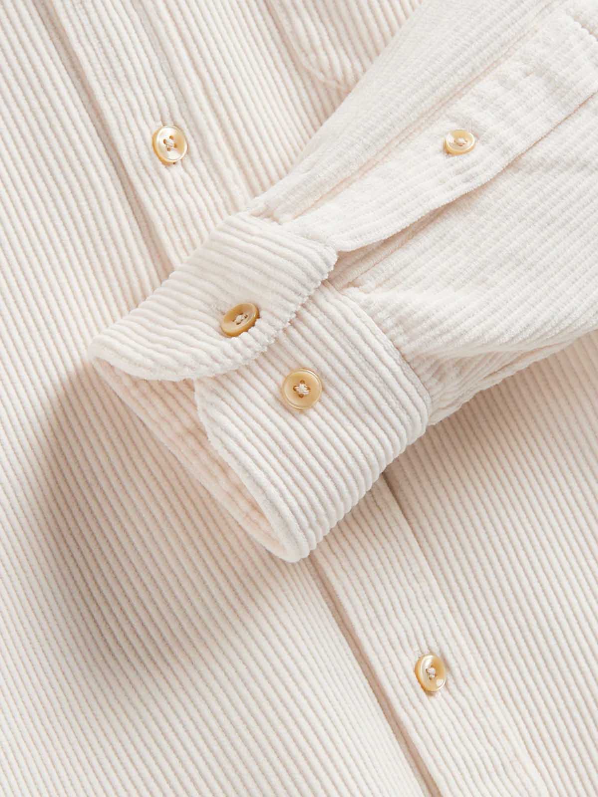 Portuguese Flannel Lobo Shirt Ecru