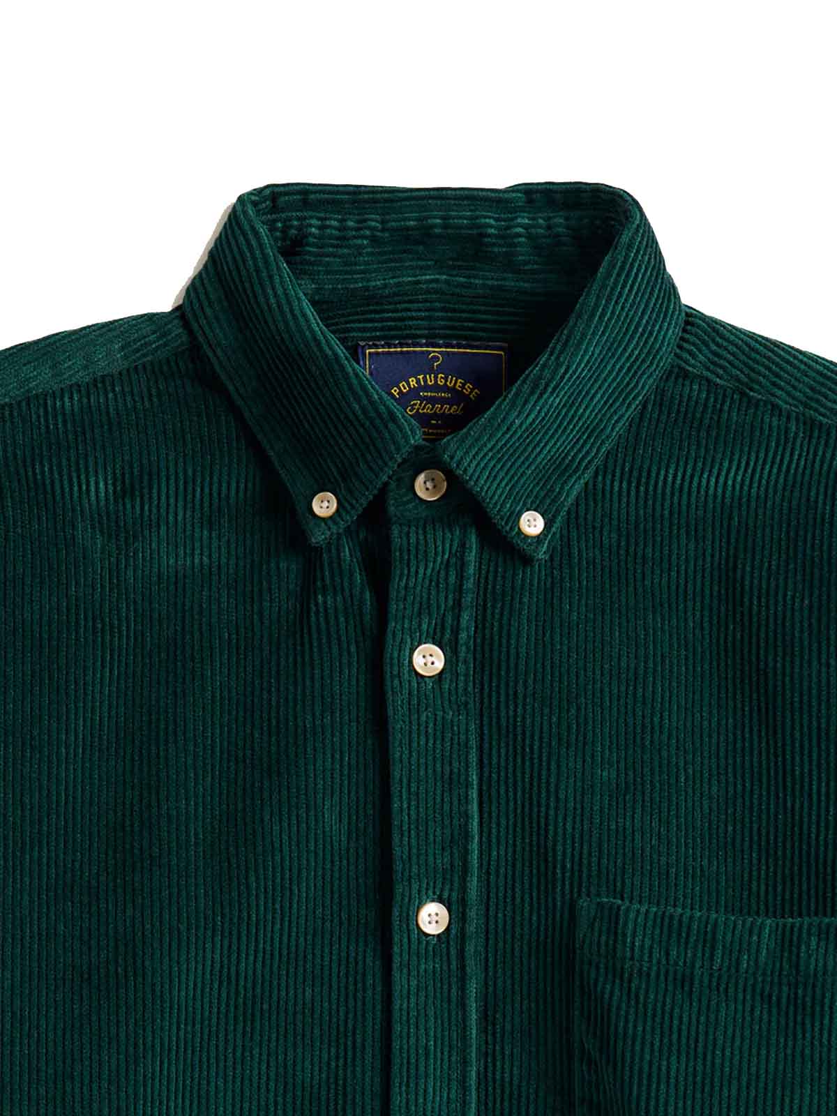 Portuguese Flannel Lobo Shirt Green