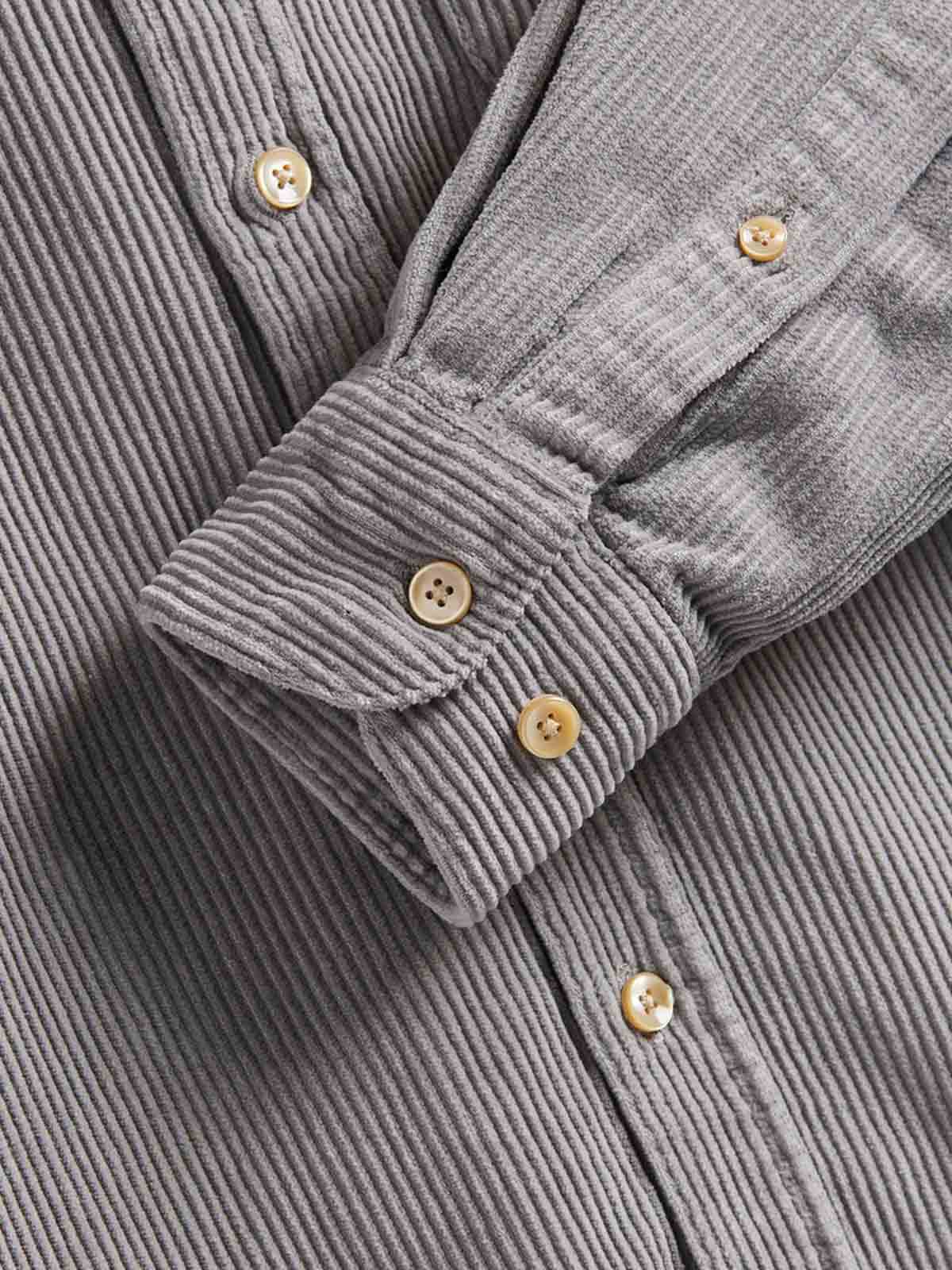 Portuguese Flannel Lobo Shirt Grey