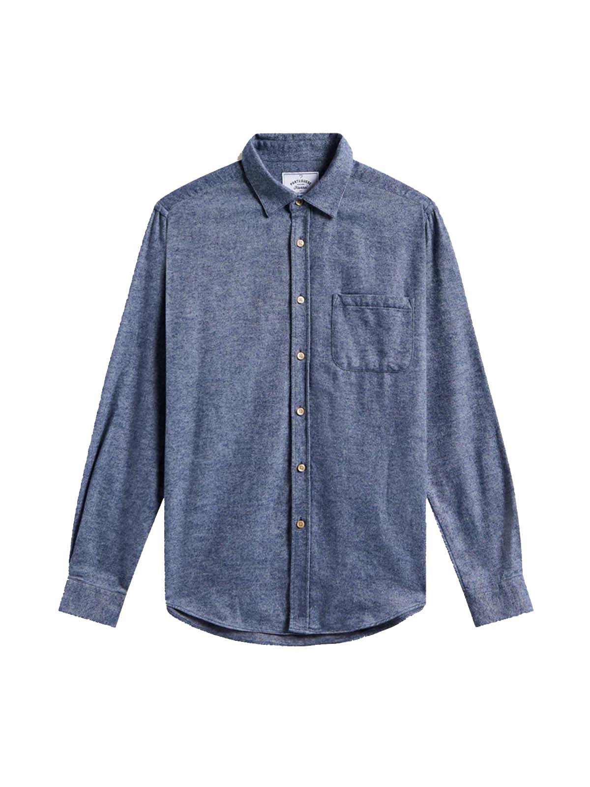 Portuguese Flannel Shirt Teca Indigo