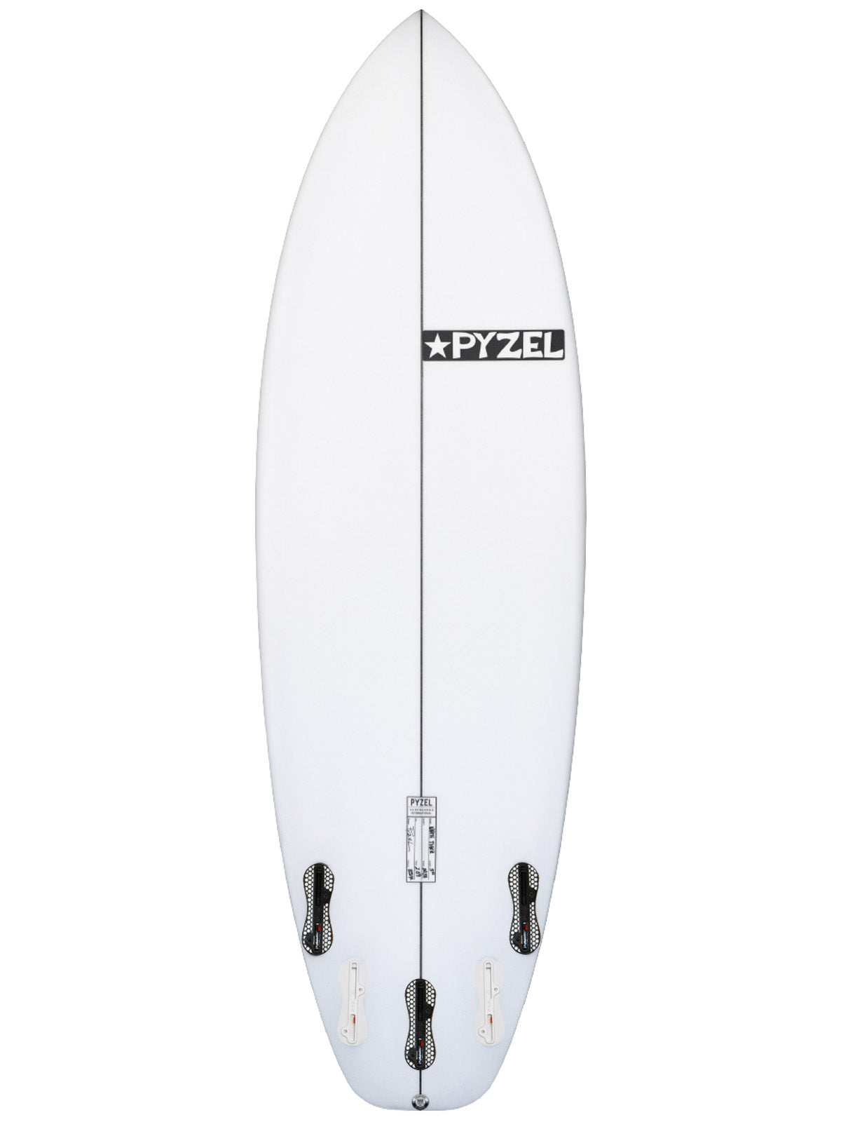 Pyzel Surfboards White Tiger FCS2 5-Fin 6'4 PU