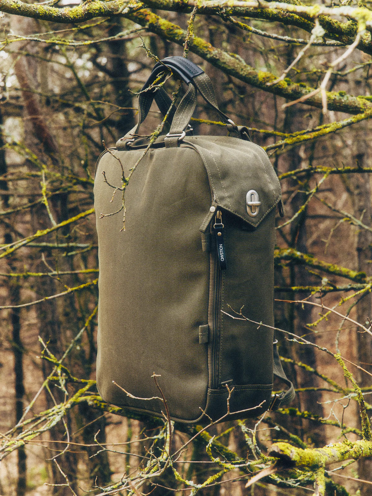 Qwstion Bananatex Daypack Olive Limited Edition