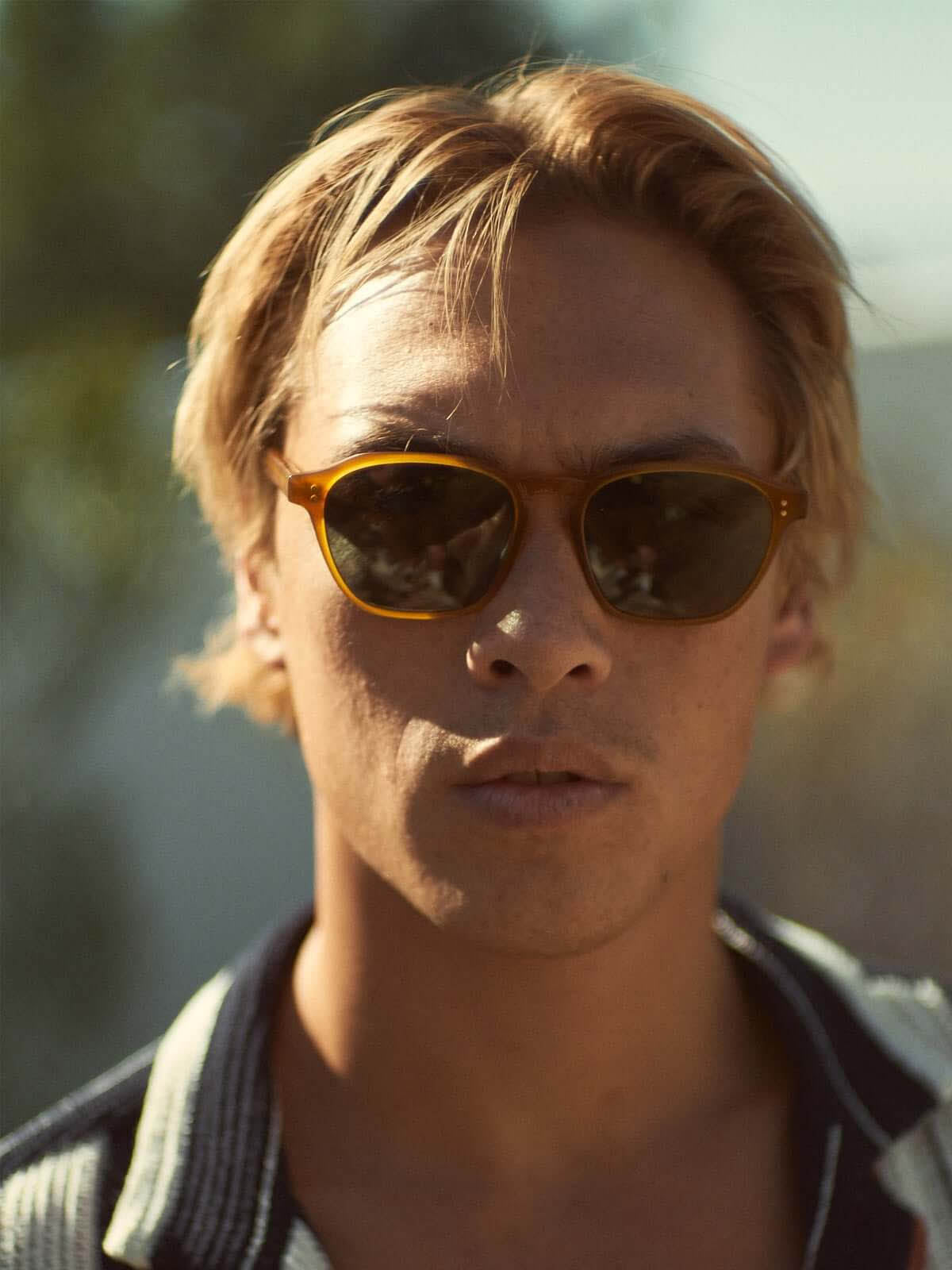 Raen Aren 53 Honey / Green Polarized