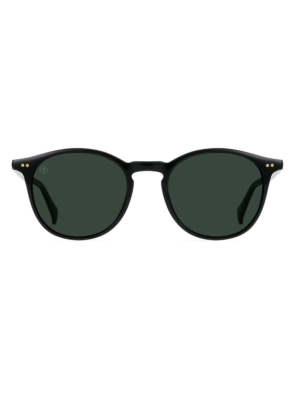 Raen Basq 50 Recycled Black / Green Polarized