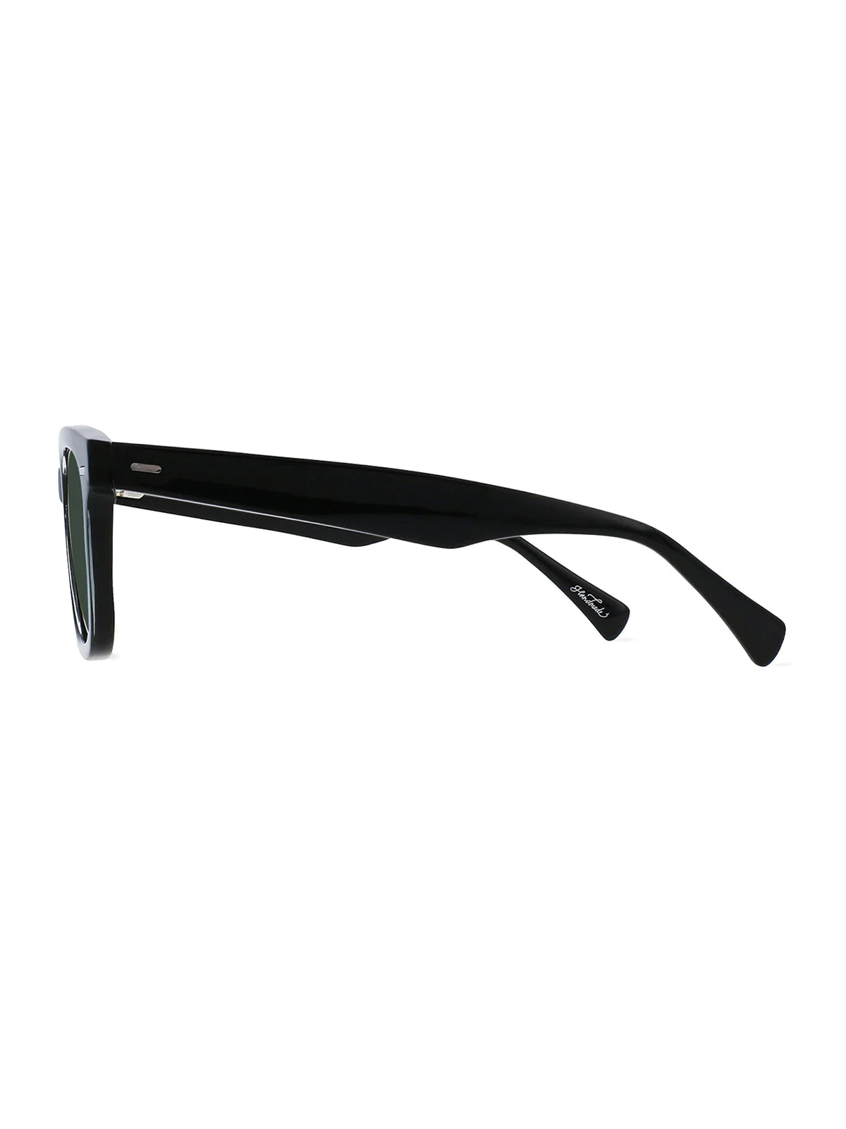 Raen Myles 53 Crystal Black / Green Polarized