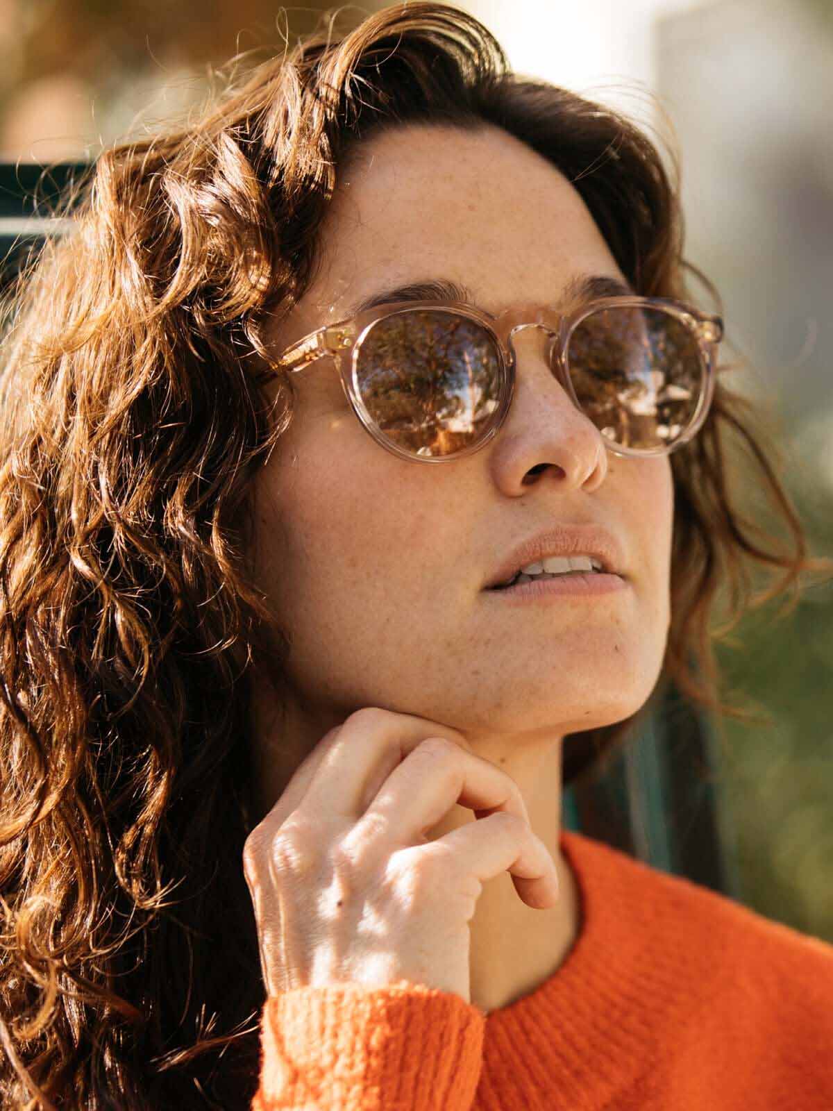 Raen Remmy 49 Dawn / Mink Gradient Mirror