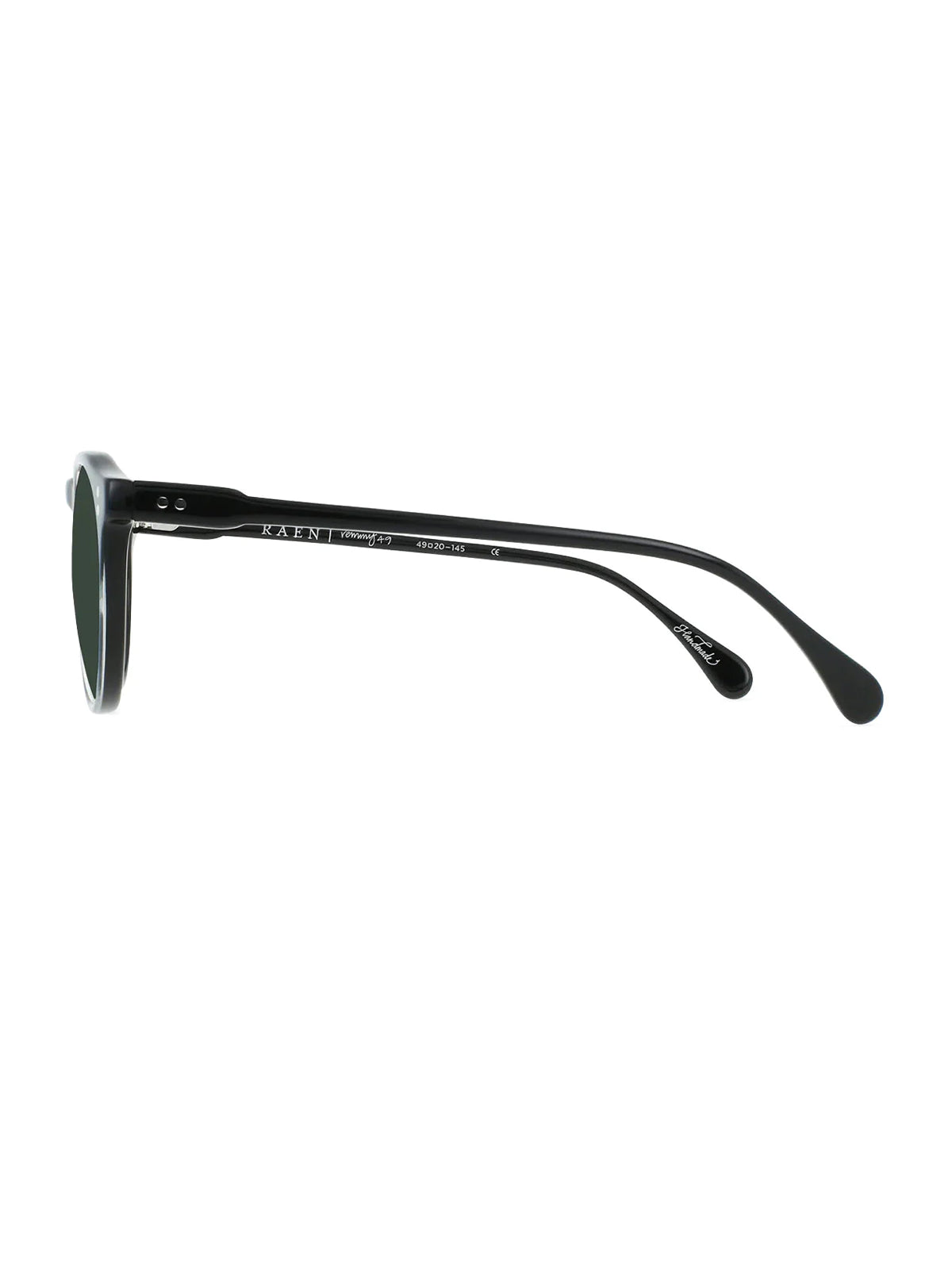 Raen Remmy 49 Crystal Black / Green Polarized