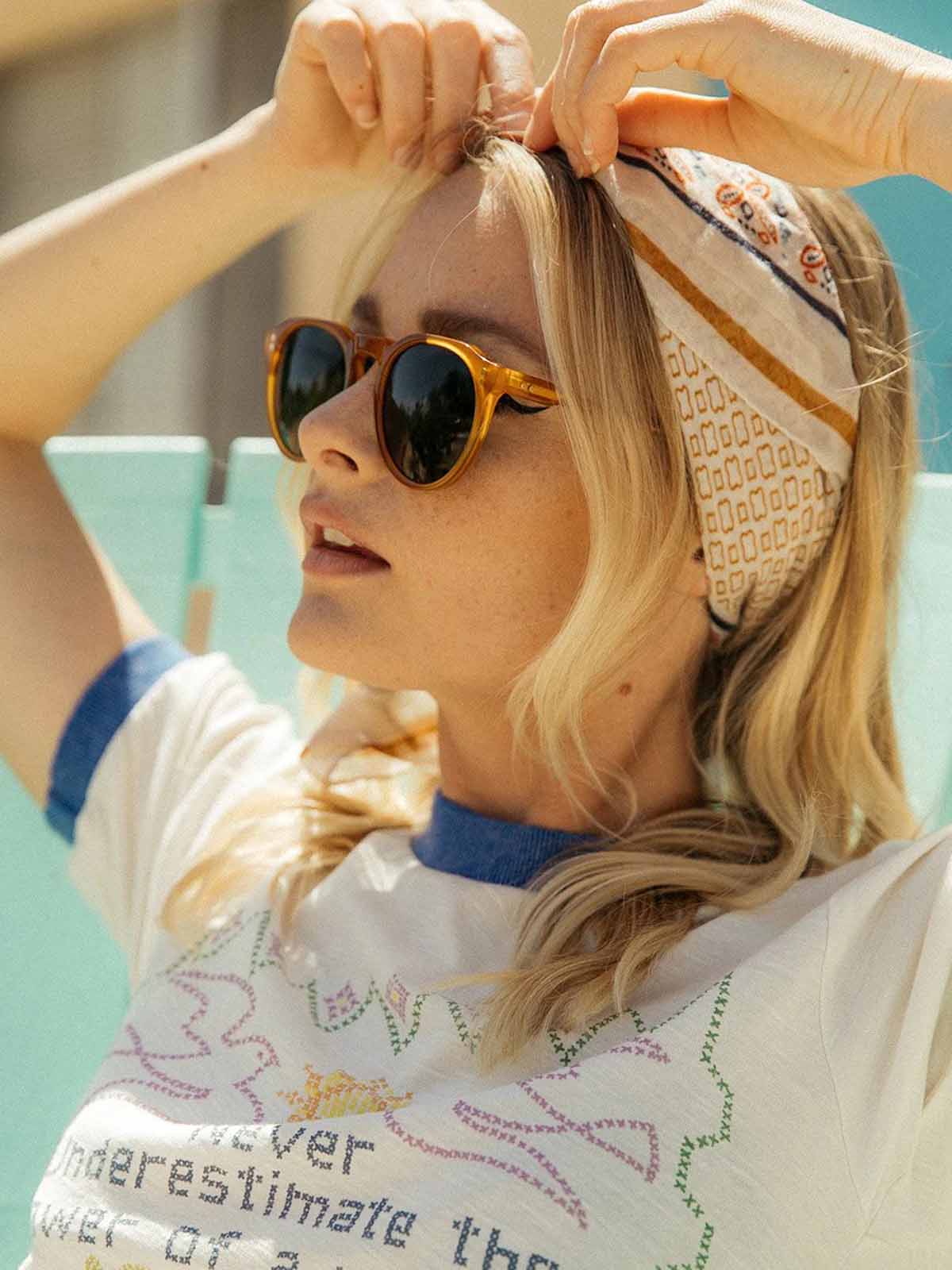 Raen Remmy 52 Honey / Green Polarized