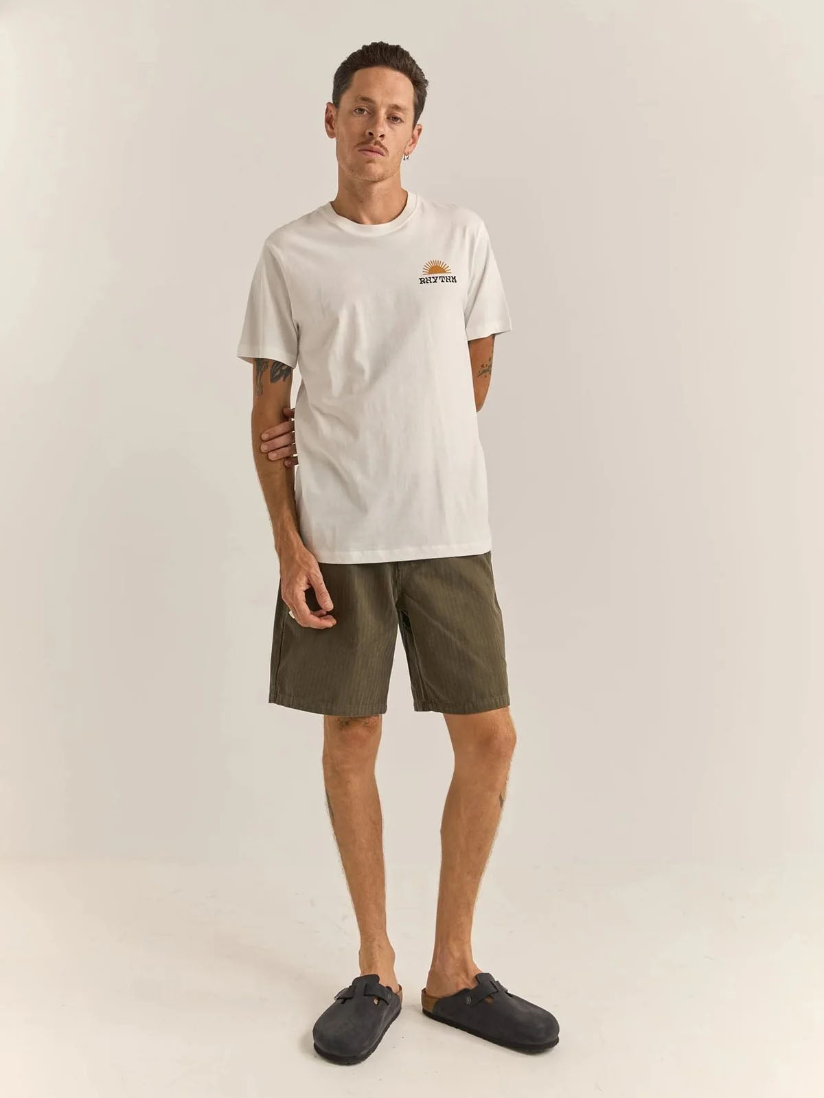 Rhythm Awake Tee White