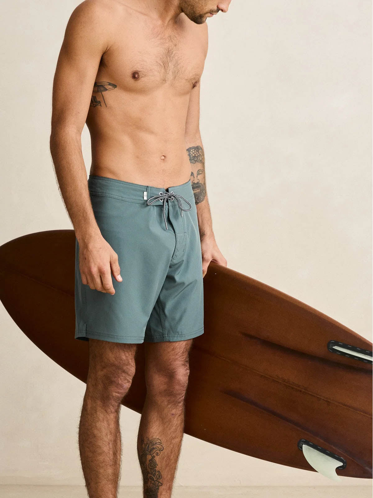 Rhythm Classic Stretch Trunk Silver Pine