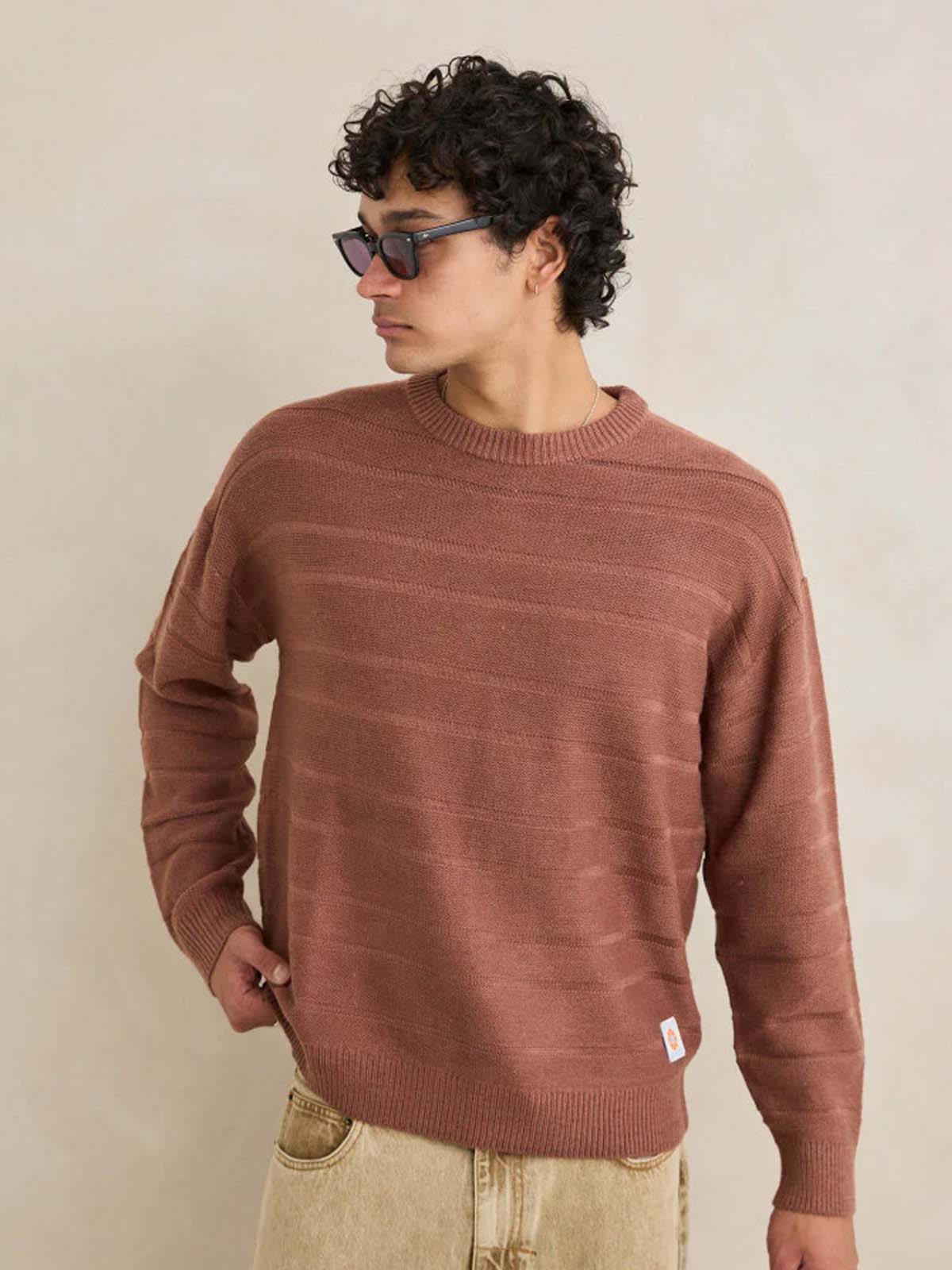 Rhythm Jackson Knit Vintage Clay