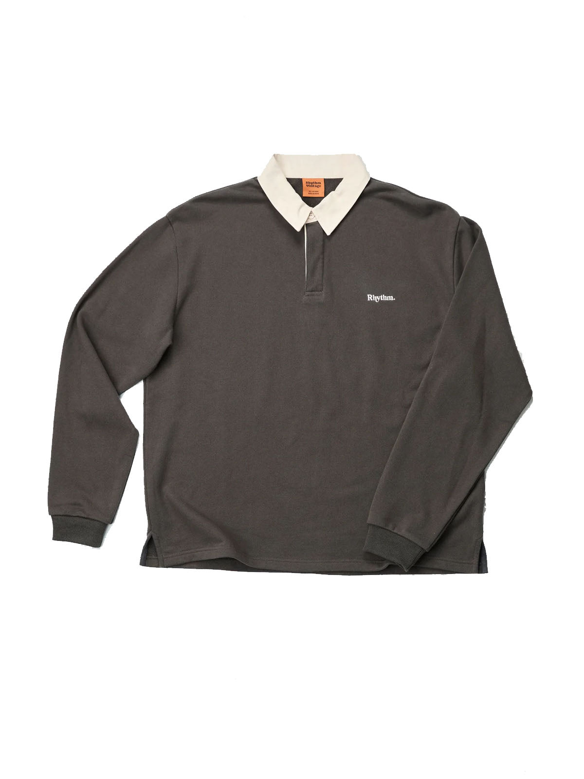 Rhythm Koa Vintage Rugby LS Polo Olive