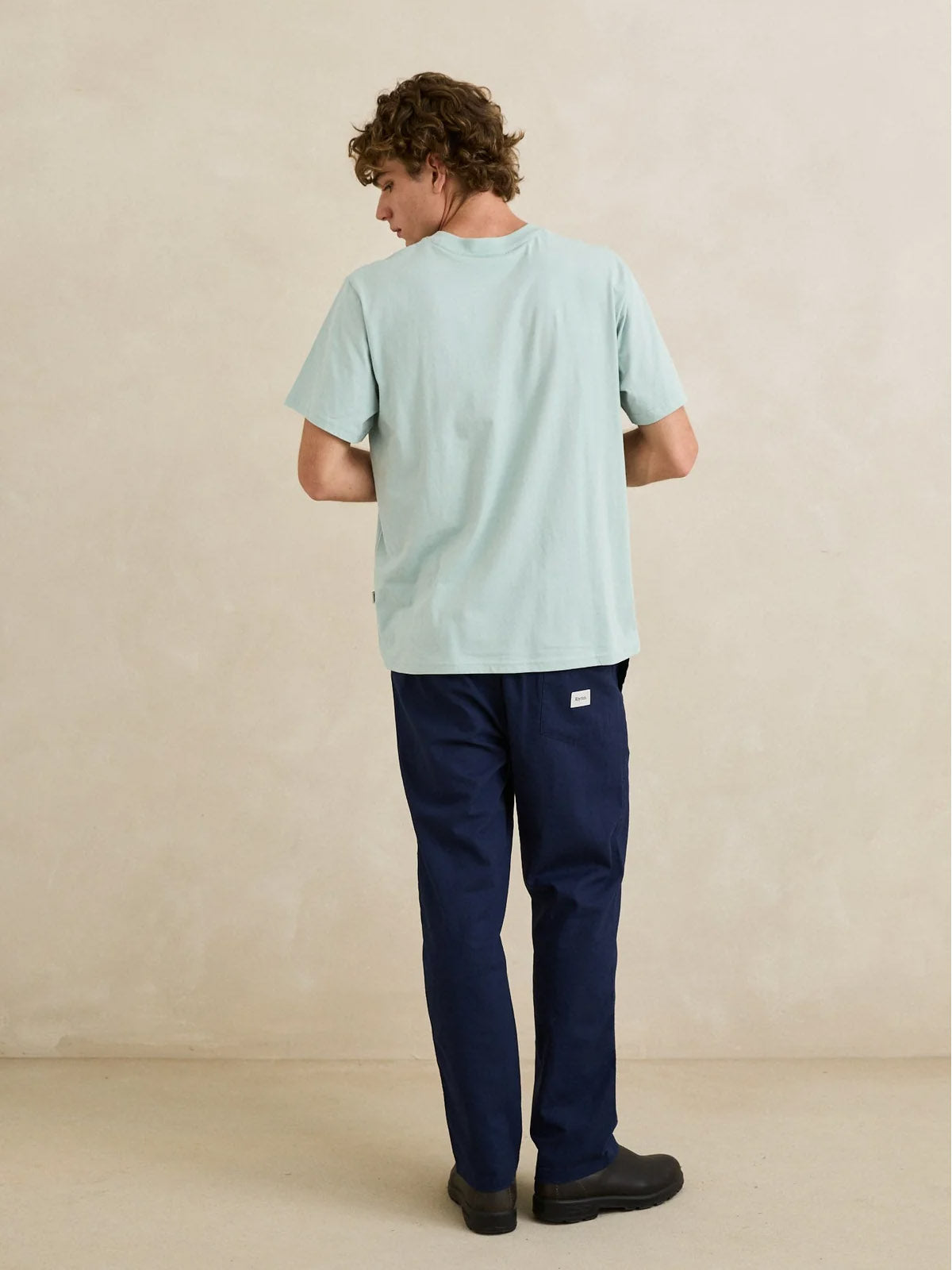Rhythm Linen Jam Pant Navy