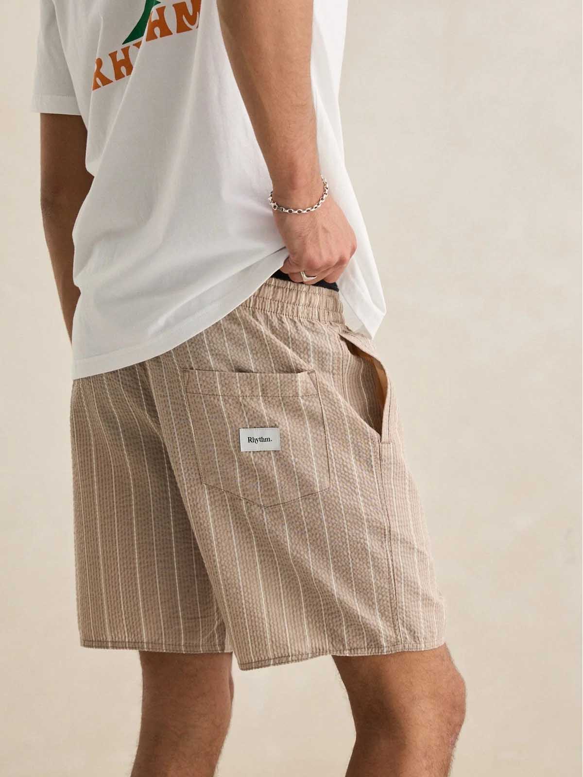Rhythm Short Seersucker Jam Cedar
