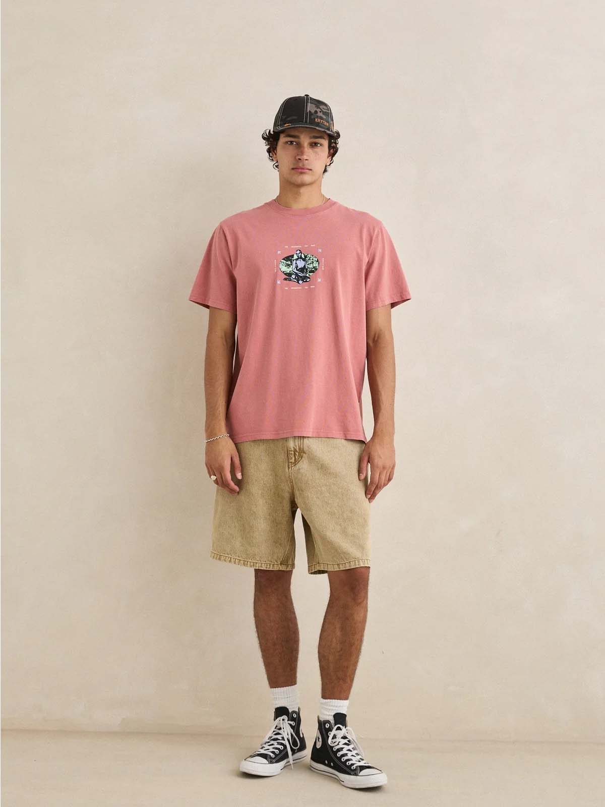 Rhythm Toby Denim Short Sand