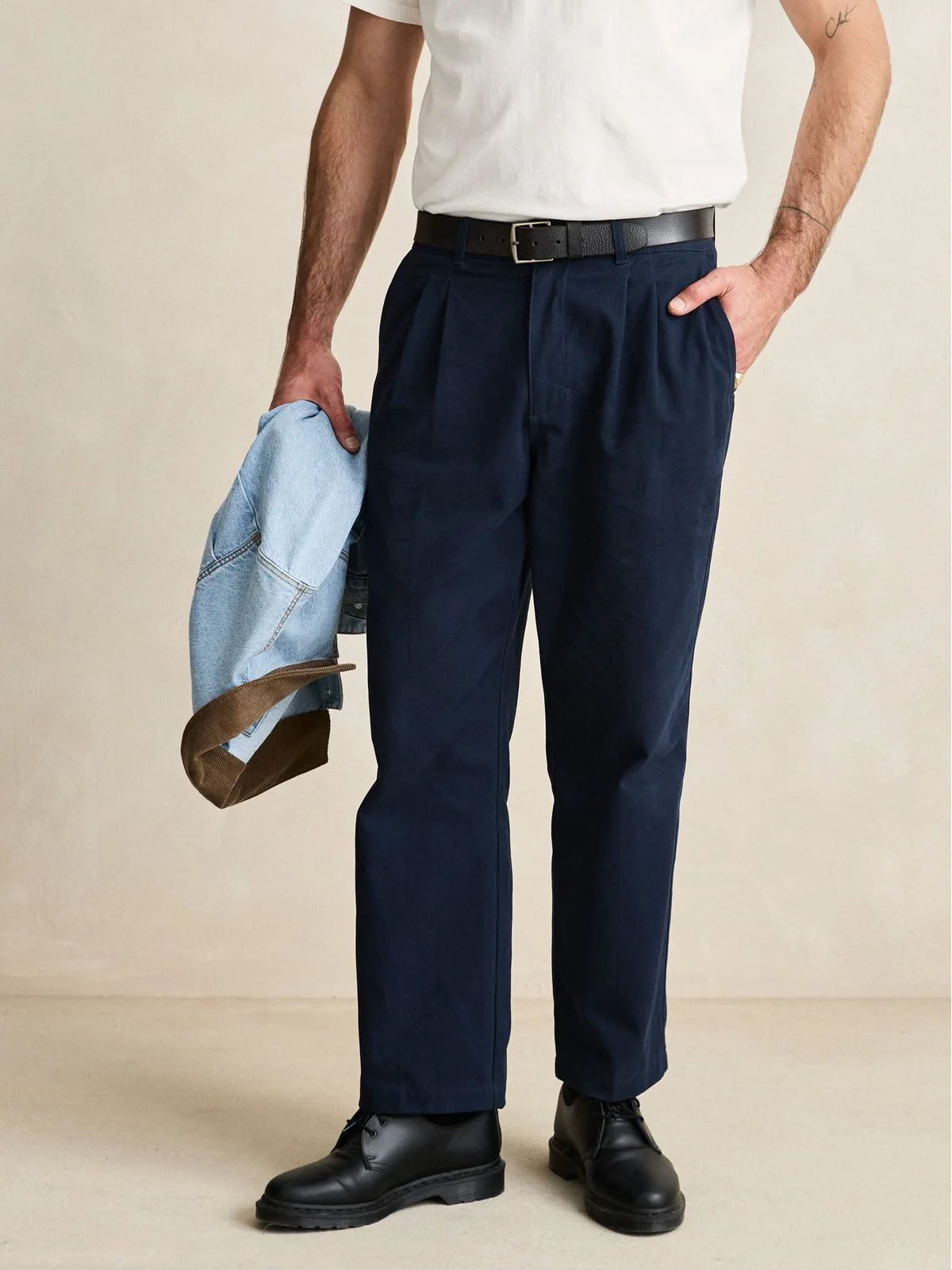 Rhythm Twill Pressed Trouser Navy