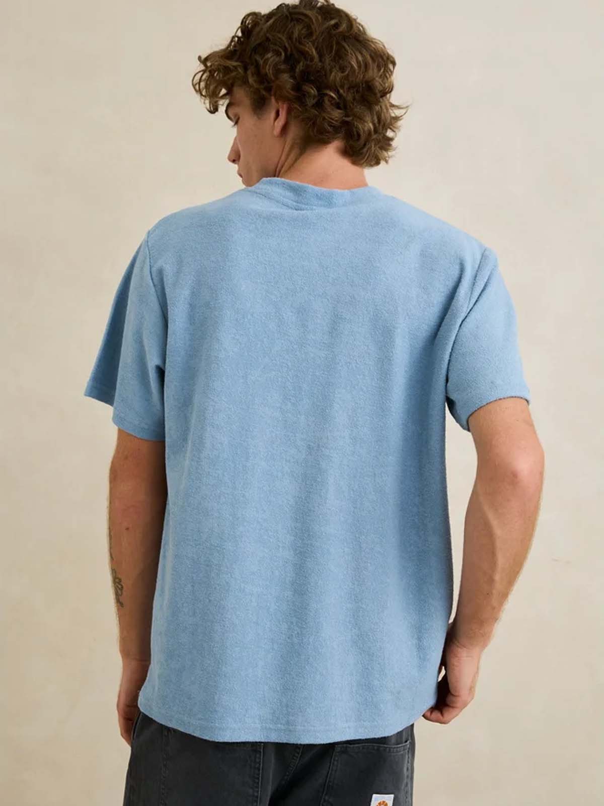 Rhythm Vintage Terry T-Shirt Slate