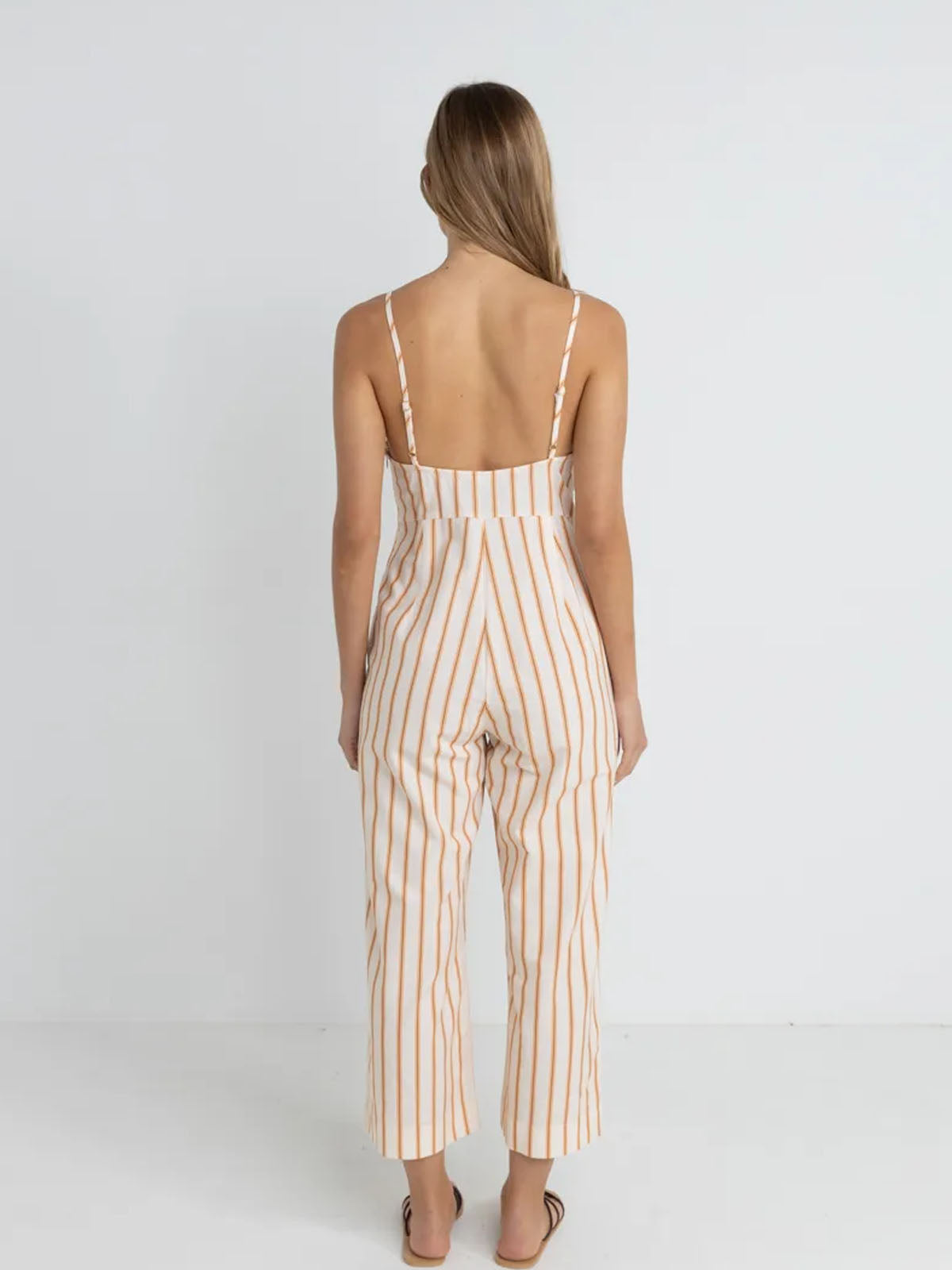 Rhythm Women's Tide Stripe Jumpsuit Natural
