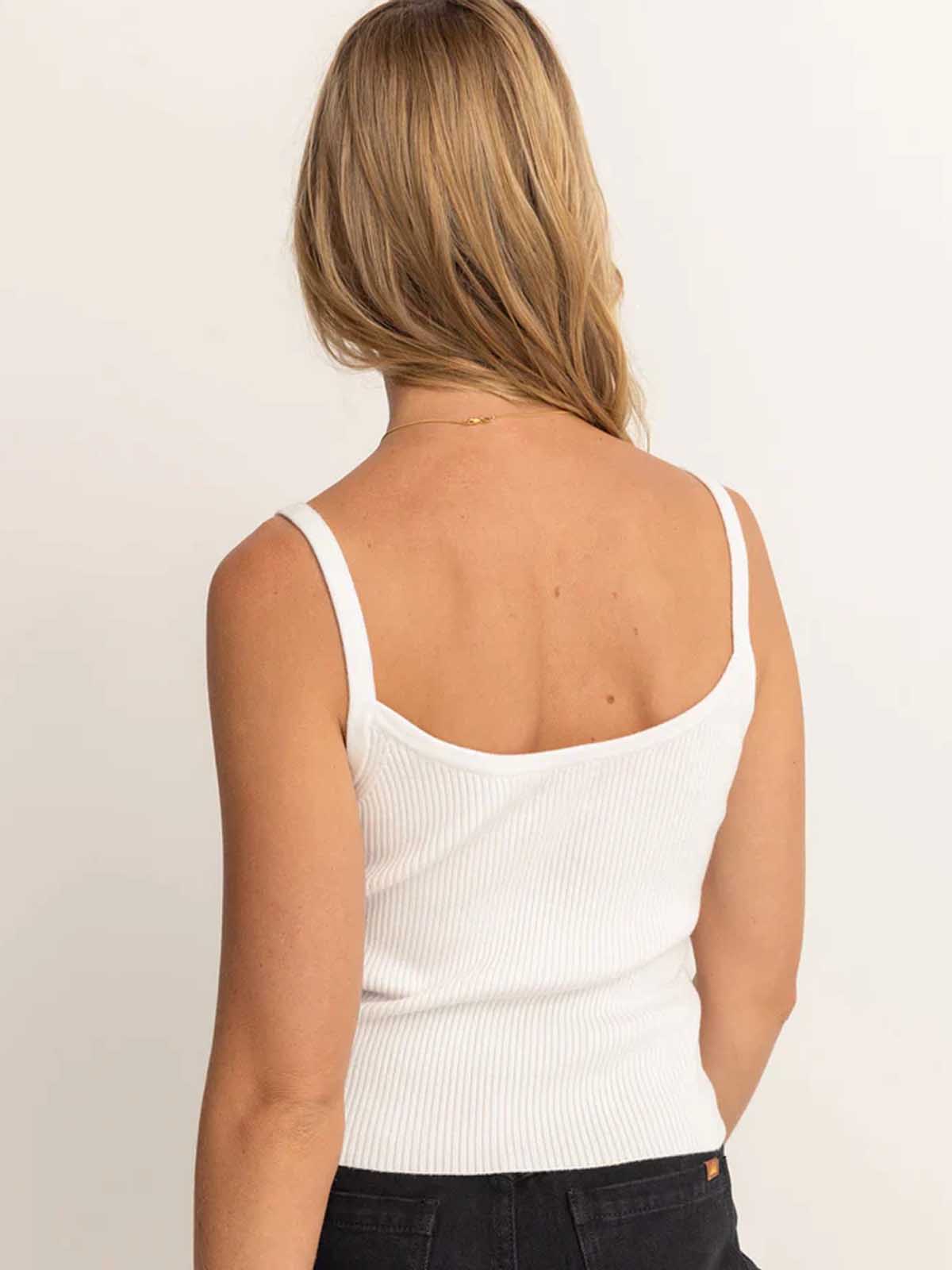 Rhythm Women's Yumi Knit Top White