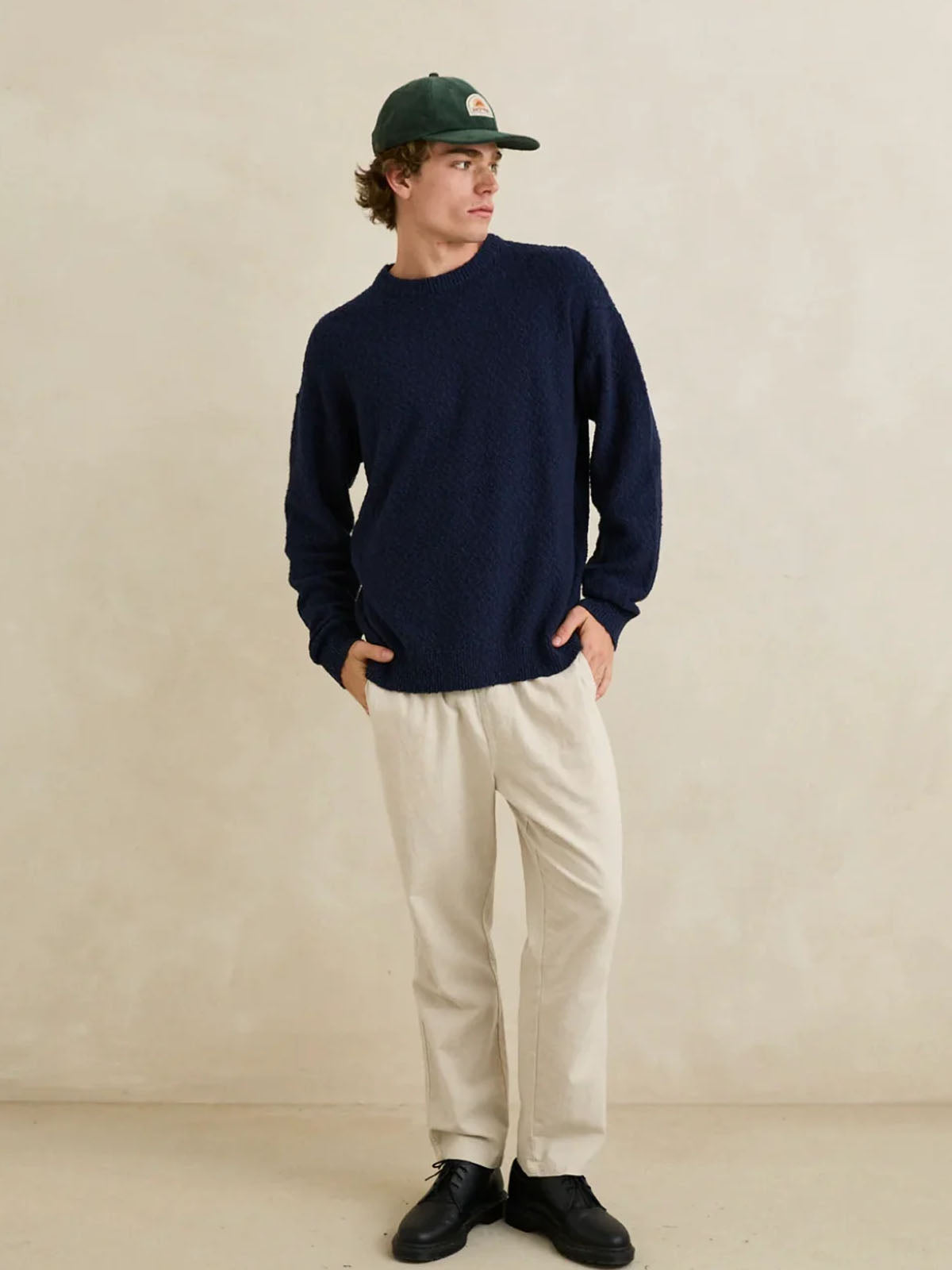 Rhythm Worn Path Knit Navy