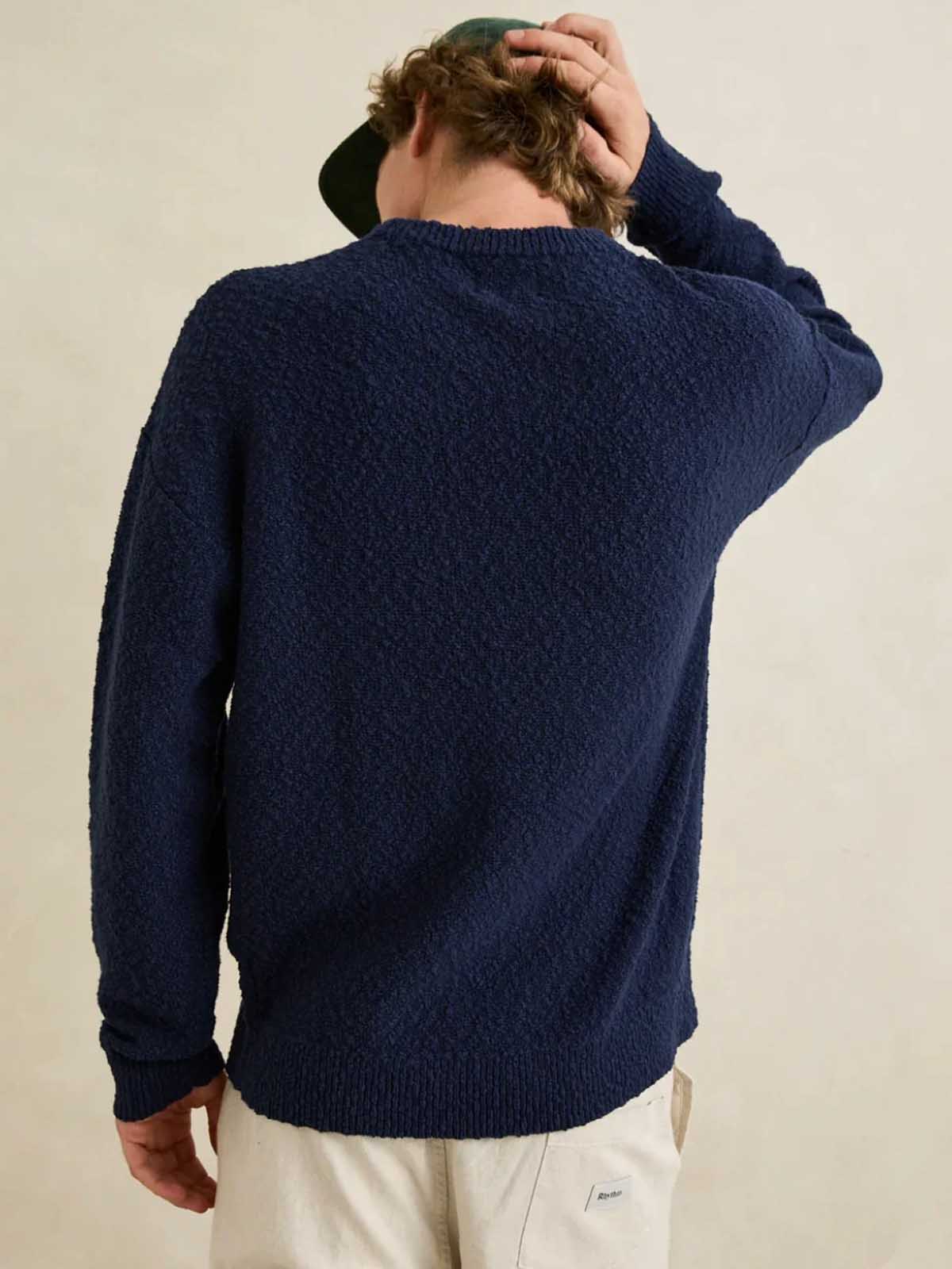 Rhythm Worn Path Knit Navy