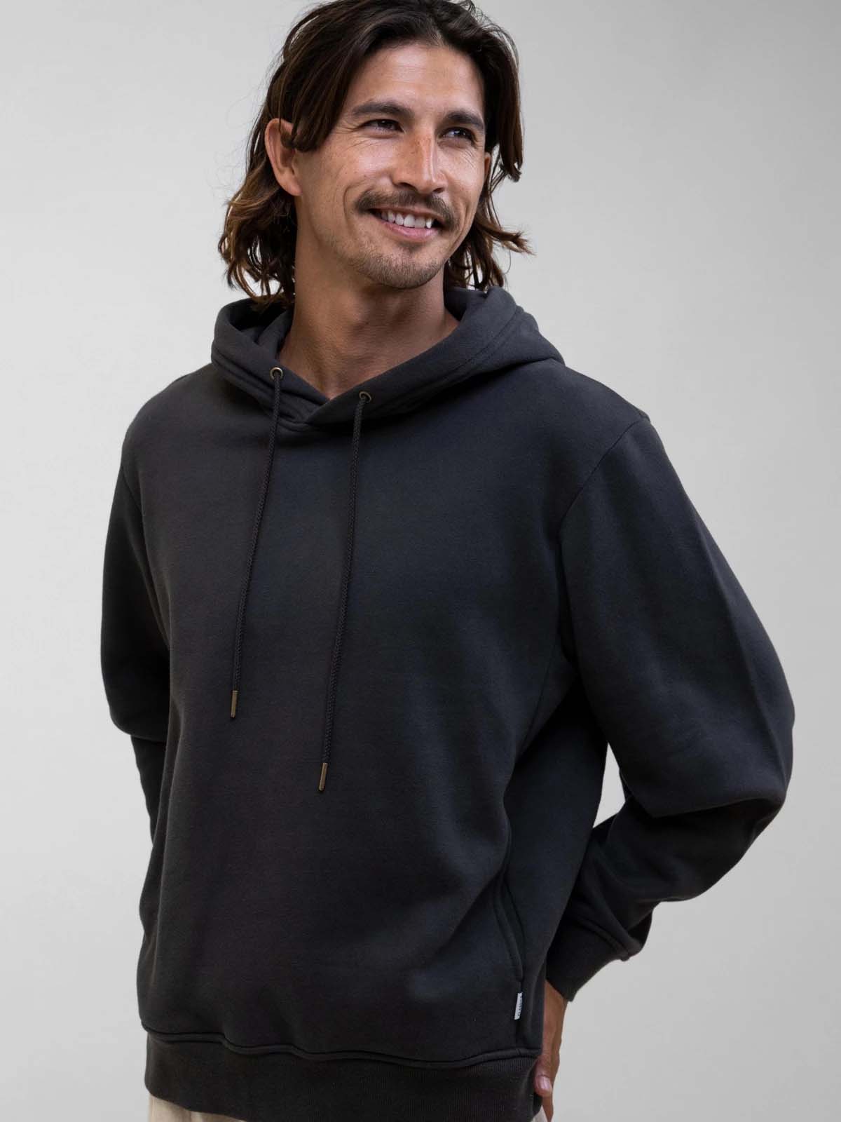 Rhythm Classic Hood Fleece Vintage Black