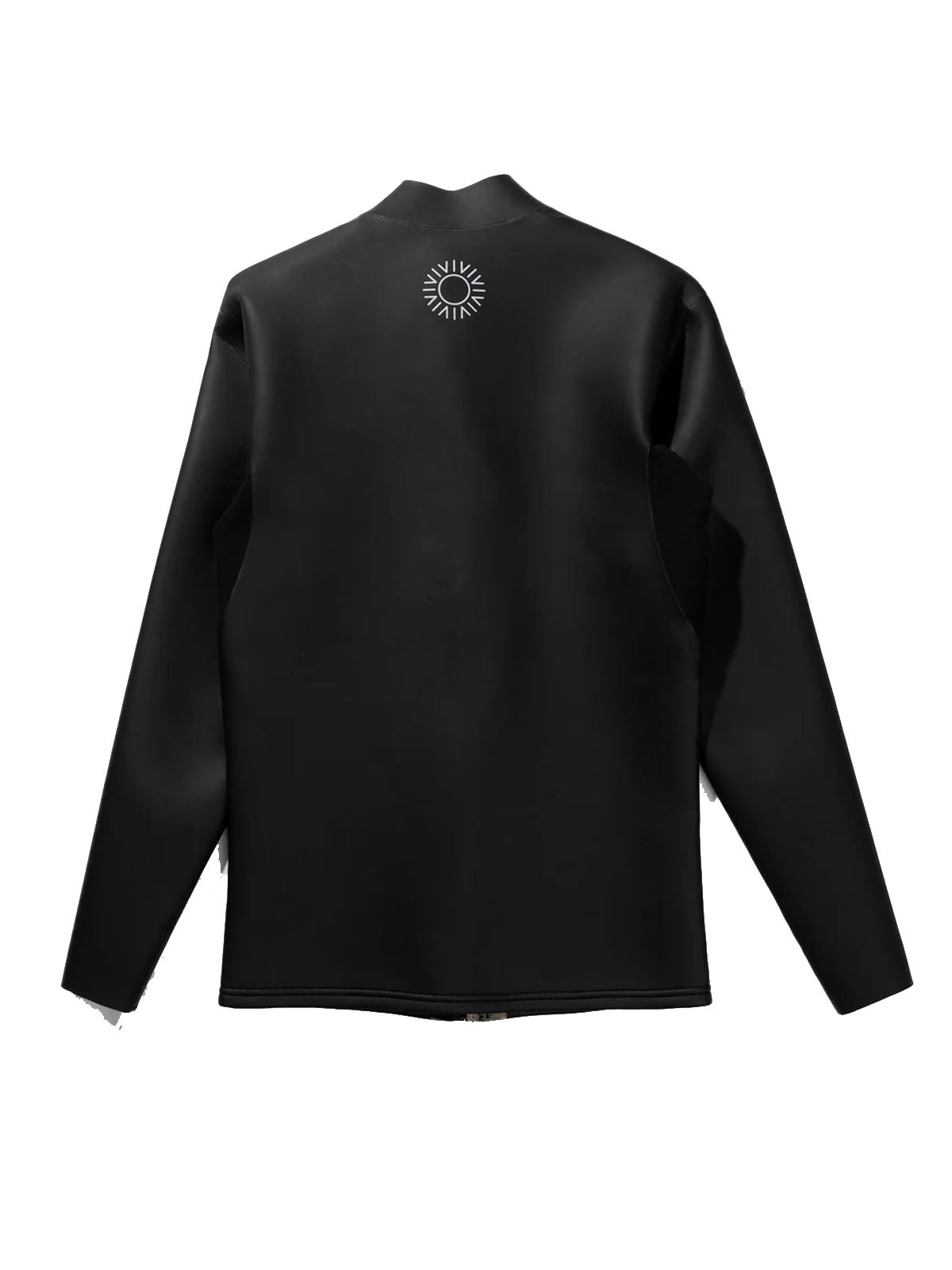 Rhythm Classic Retro Front Zip Wetsuit Jacket Black