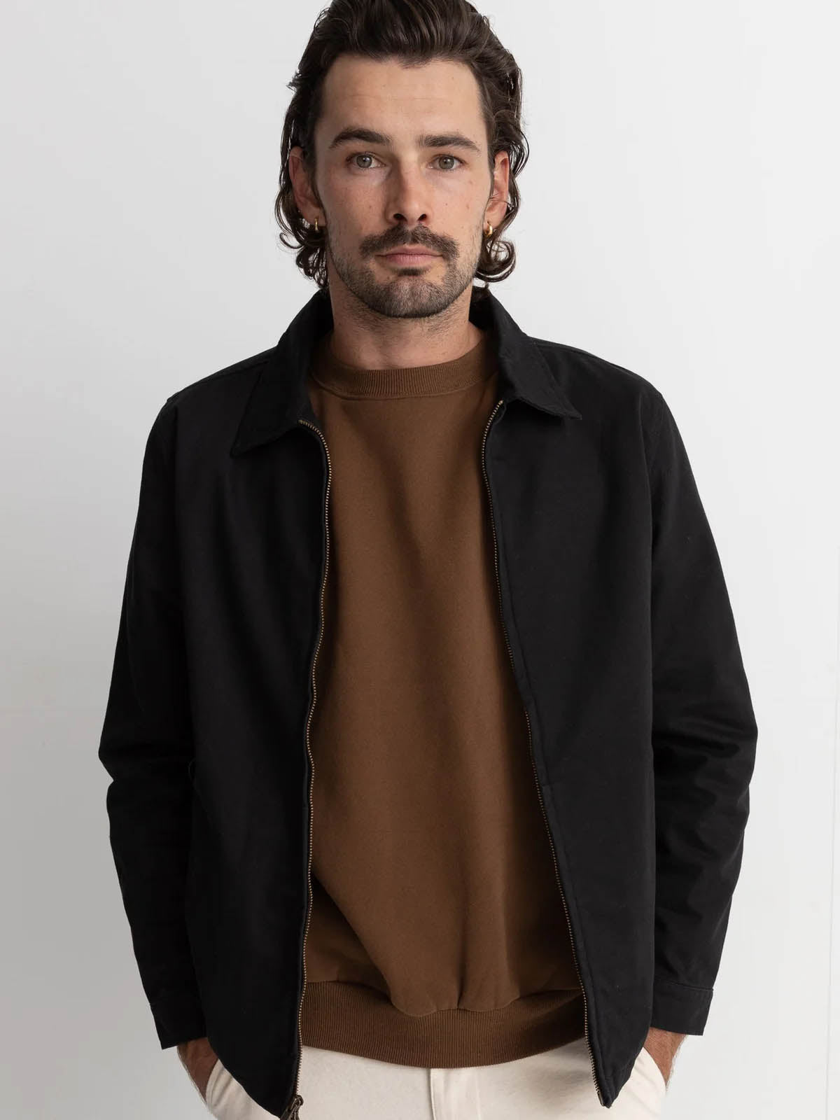 Rhythm Classic Shop Jacket Vintage Black