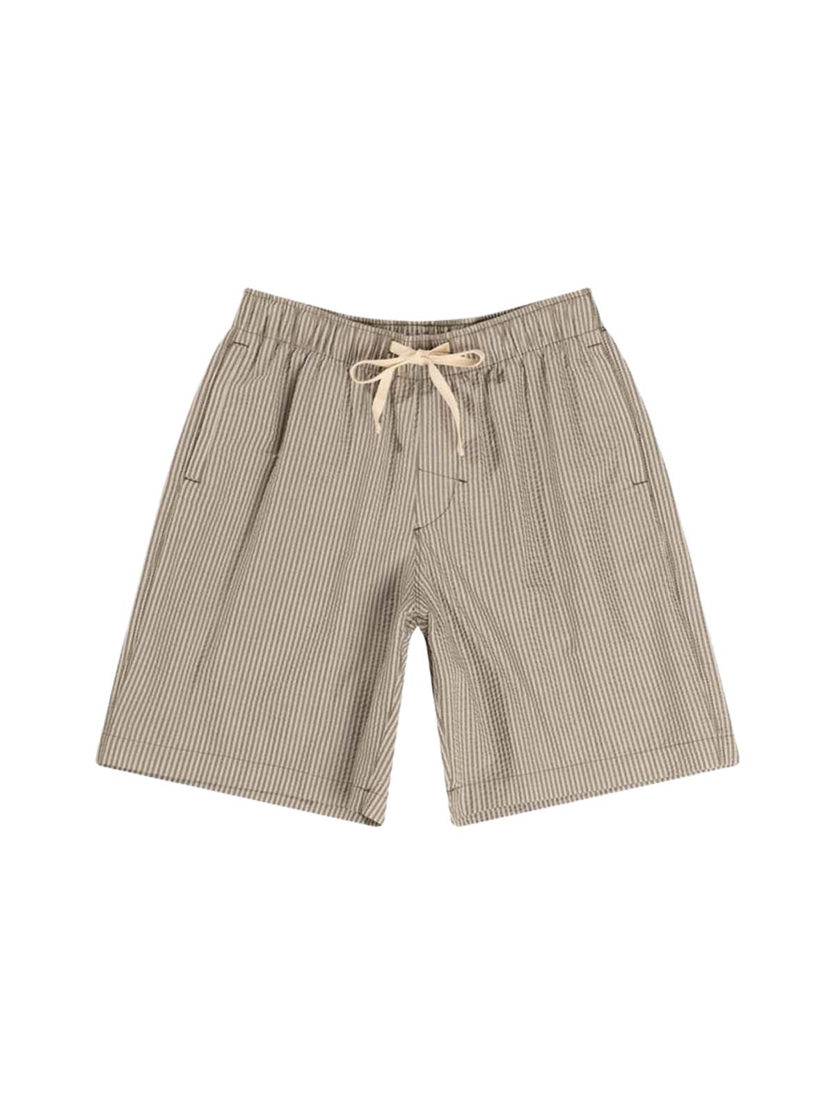 Rhythm Short Seersucker Stripe Jam Olive