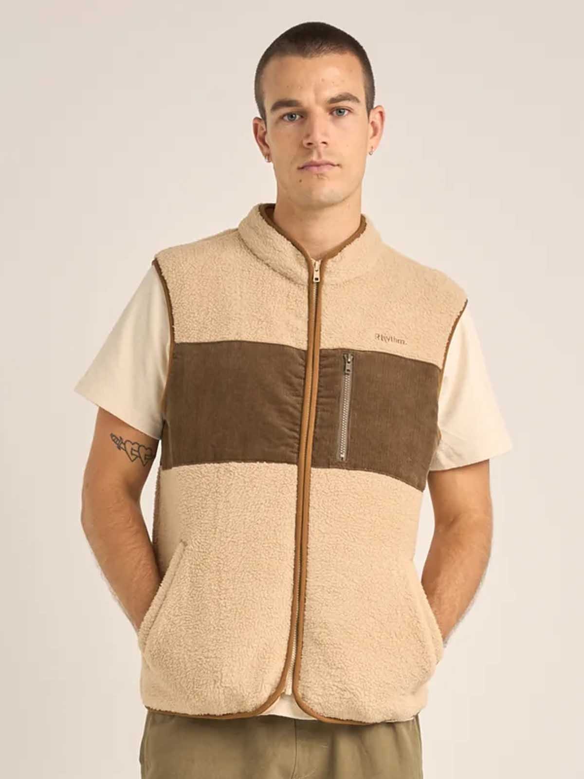 Rhythm Tamas Vest Bark