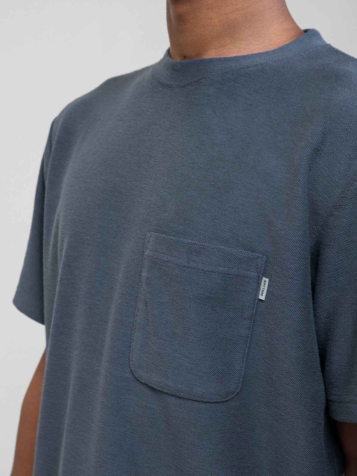 Rhythm Vintage Terry T-Shirt Vintage Navy