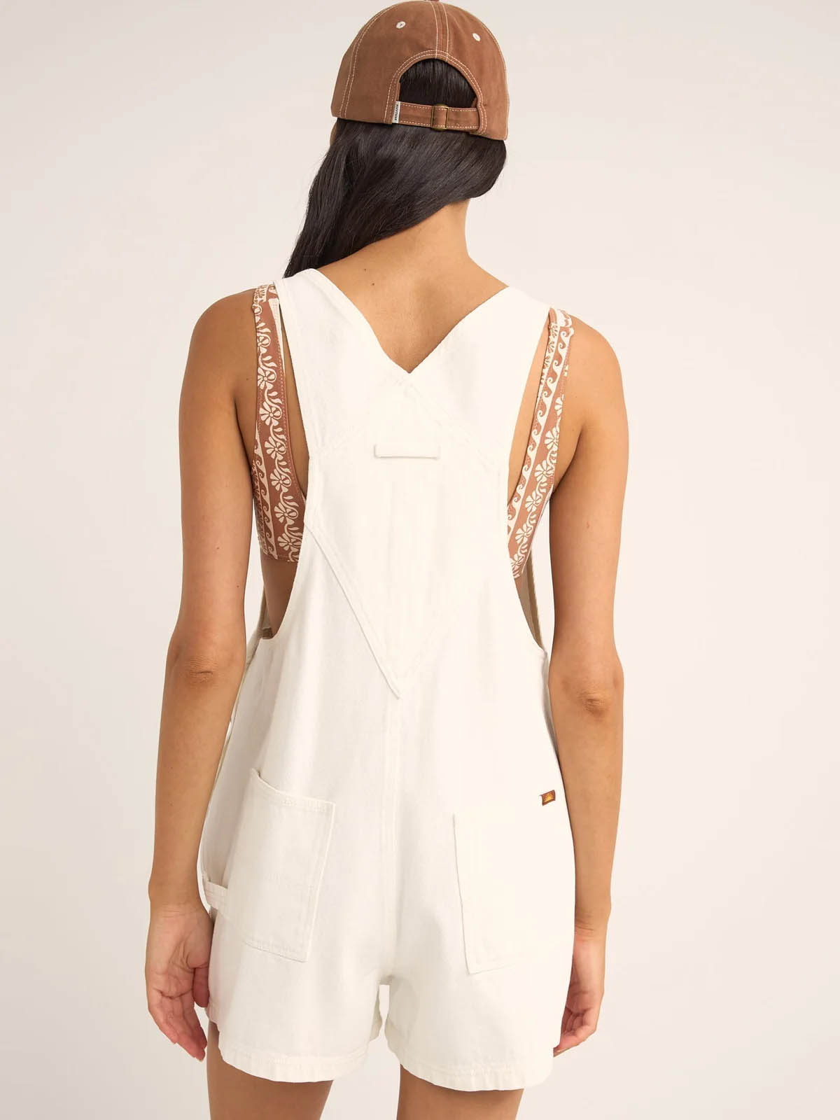 Rhythm Women's Tides Short Overall White