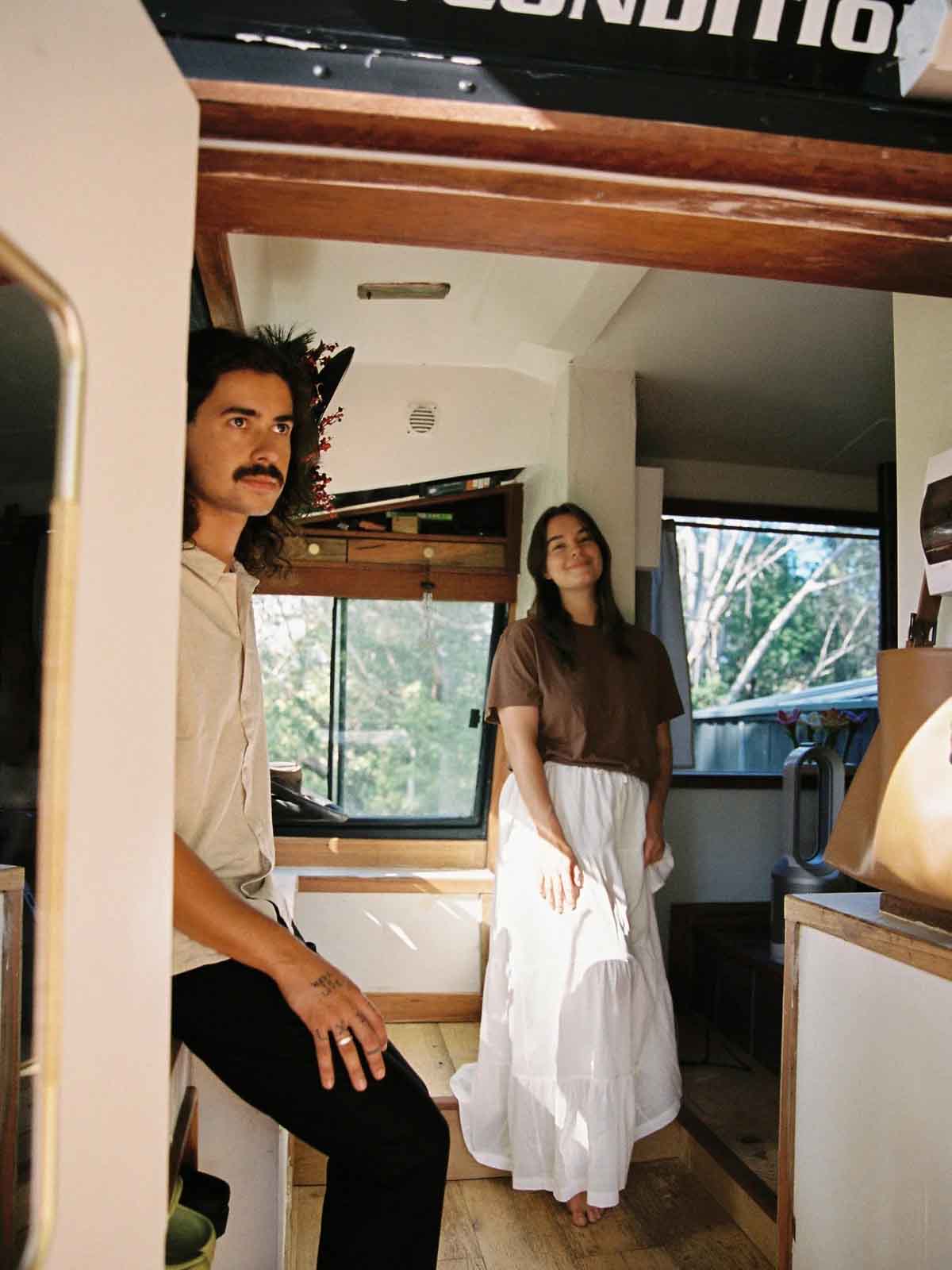 Rhythm Women's Classic Tiered Maxi Skirt White