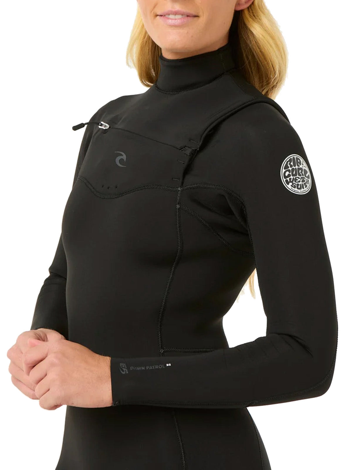 Rip Curl Wetsuit Womens Dawn Patrol 4-3 GBS CZ Black