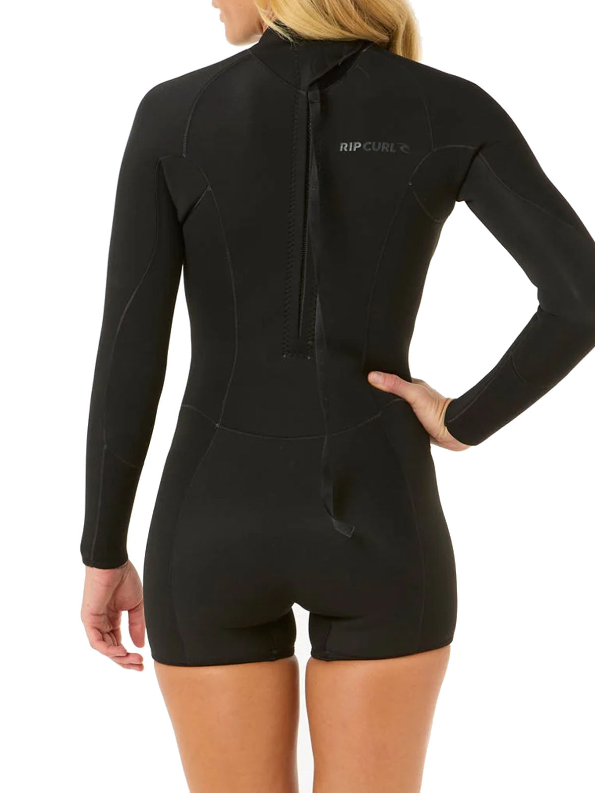 Rip Curl Wetsuit Womens Dawn Patrol BZ LS Spring Black