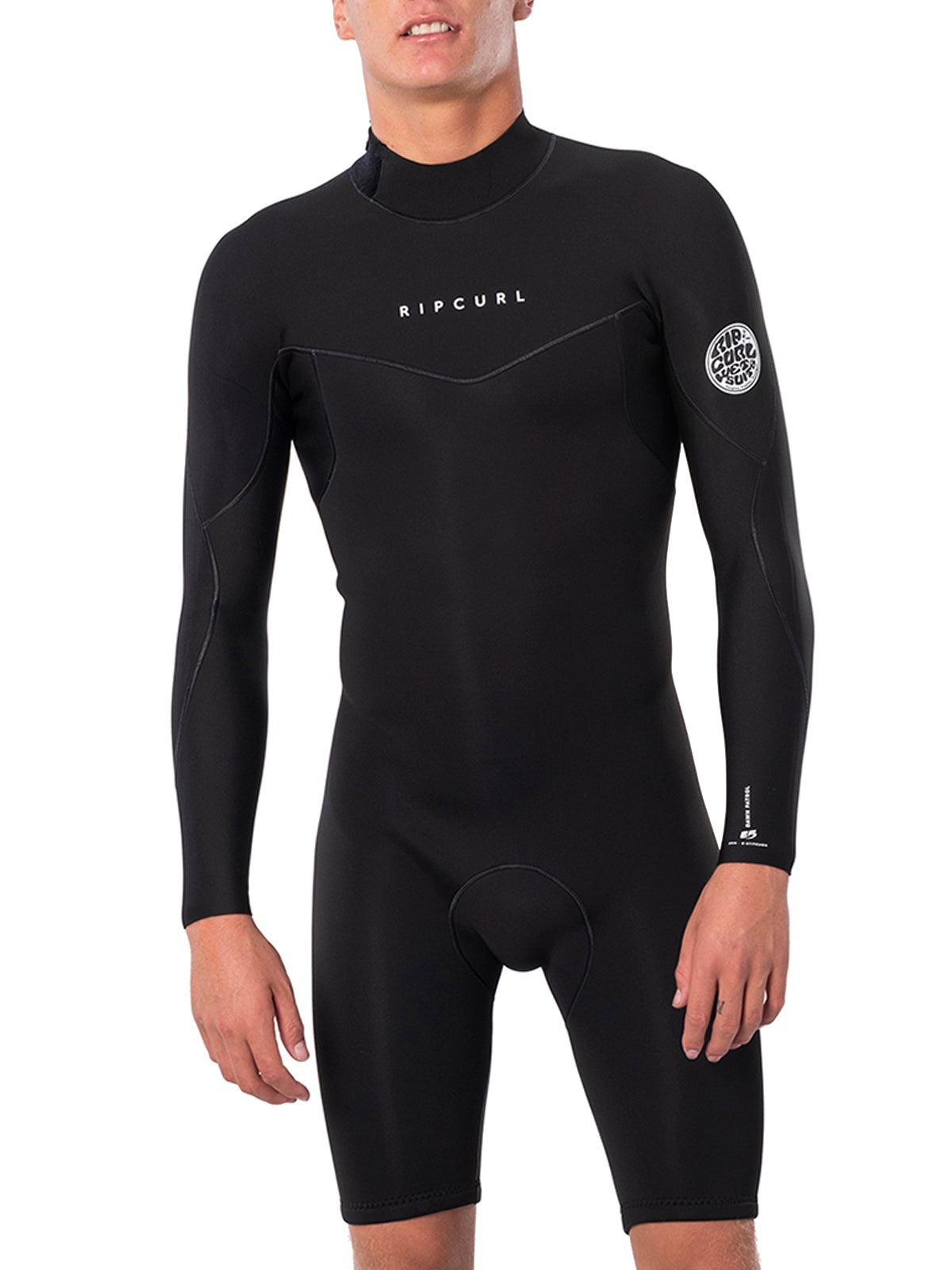 Rip Curl Wetsuit Dawn Patrol 2mm L/SL Back Zip Spring SS23 Black