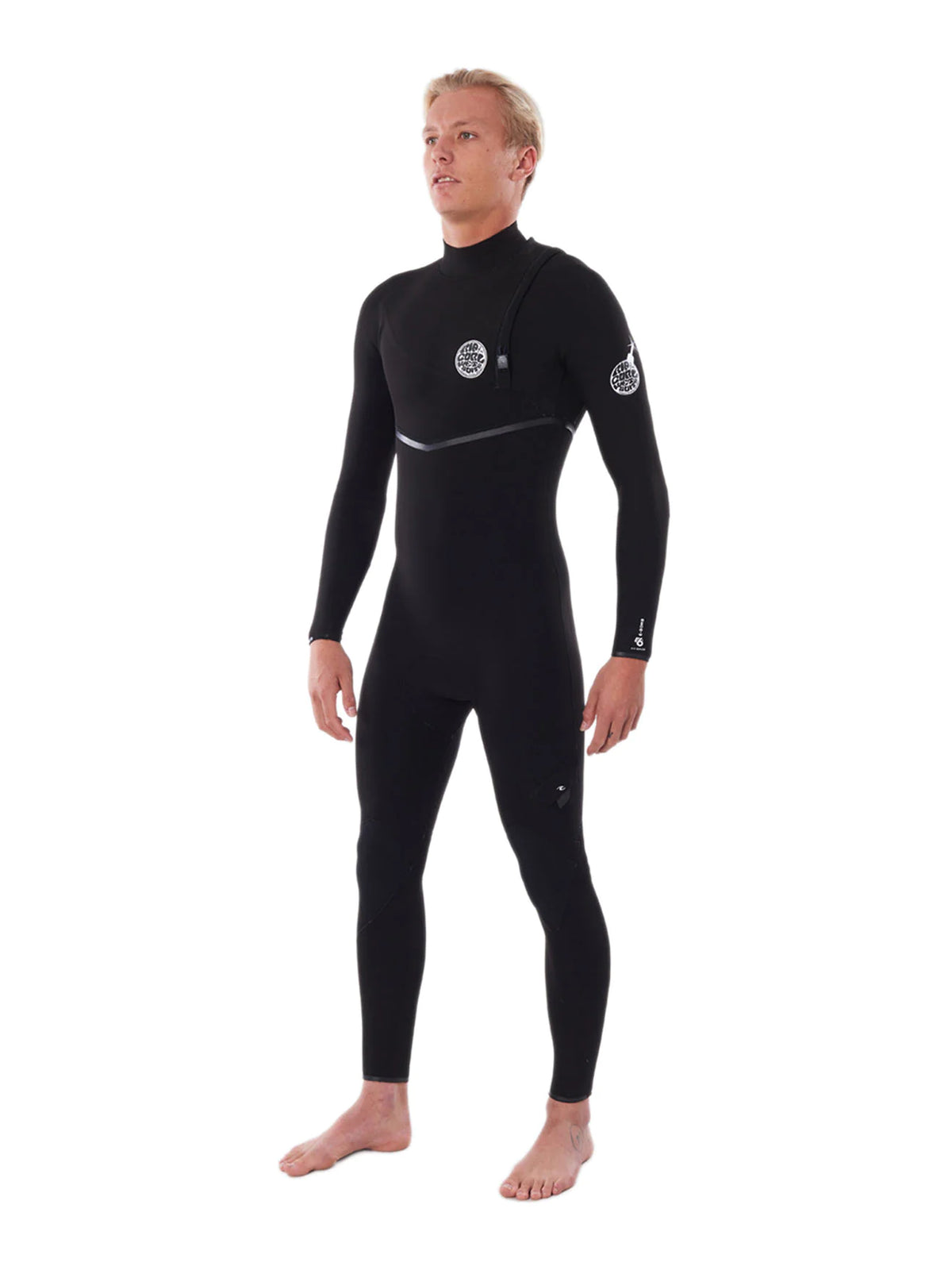 Rip Curl Wetsuit Men E-Bomb 4-3 GBS E6 Zip Free Black SS22