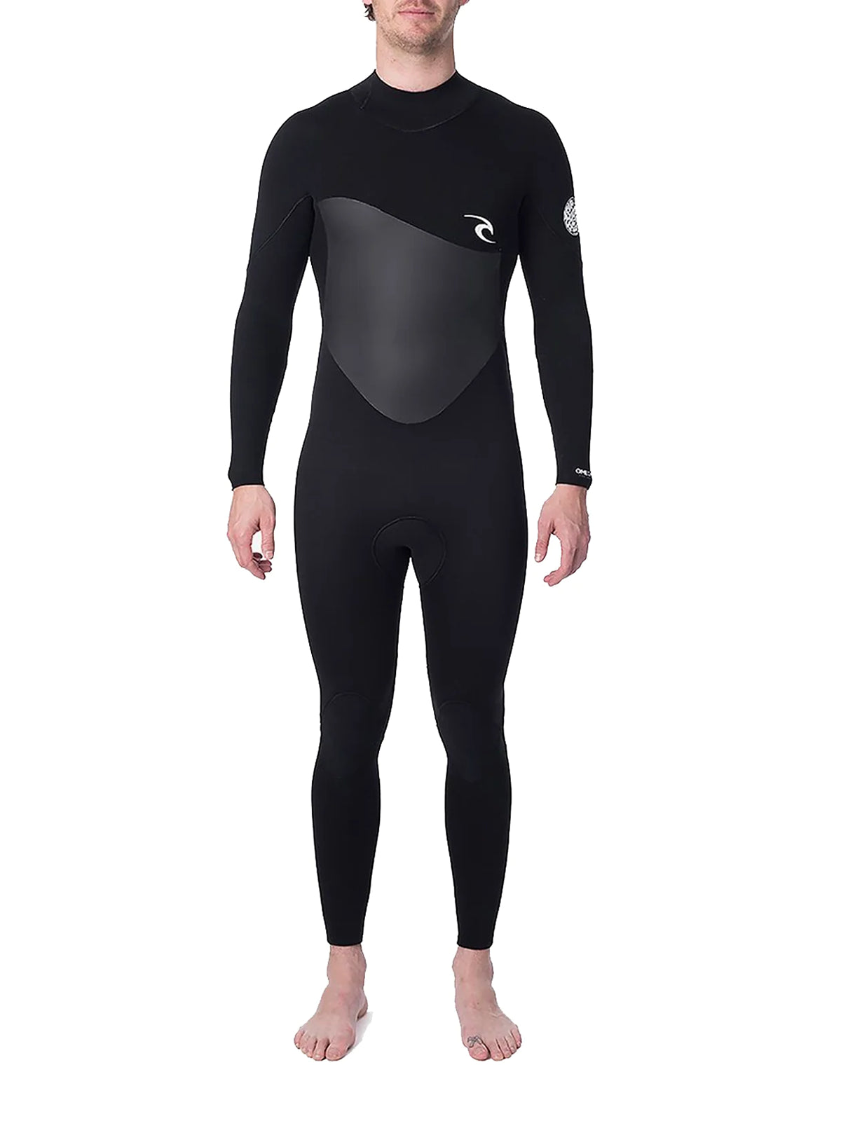 Rip Curl Wetsuit Omega 4-3 GBS Backzip Steamer Black