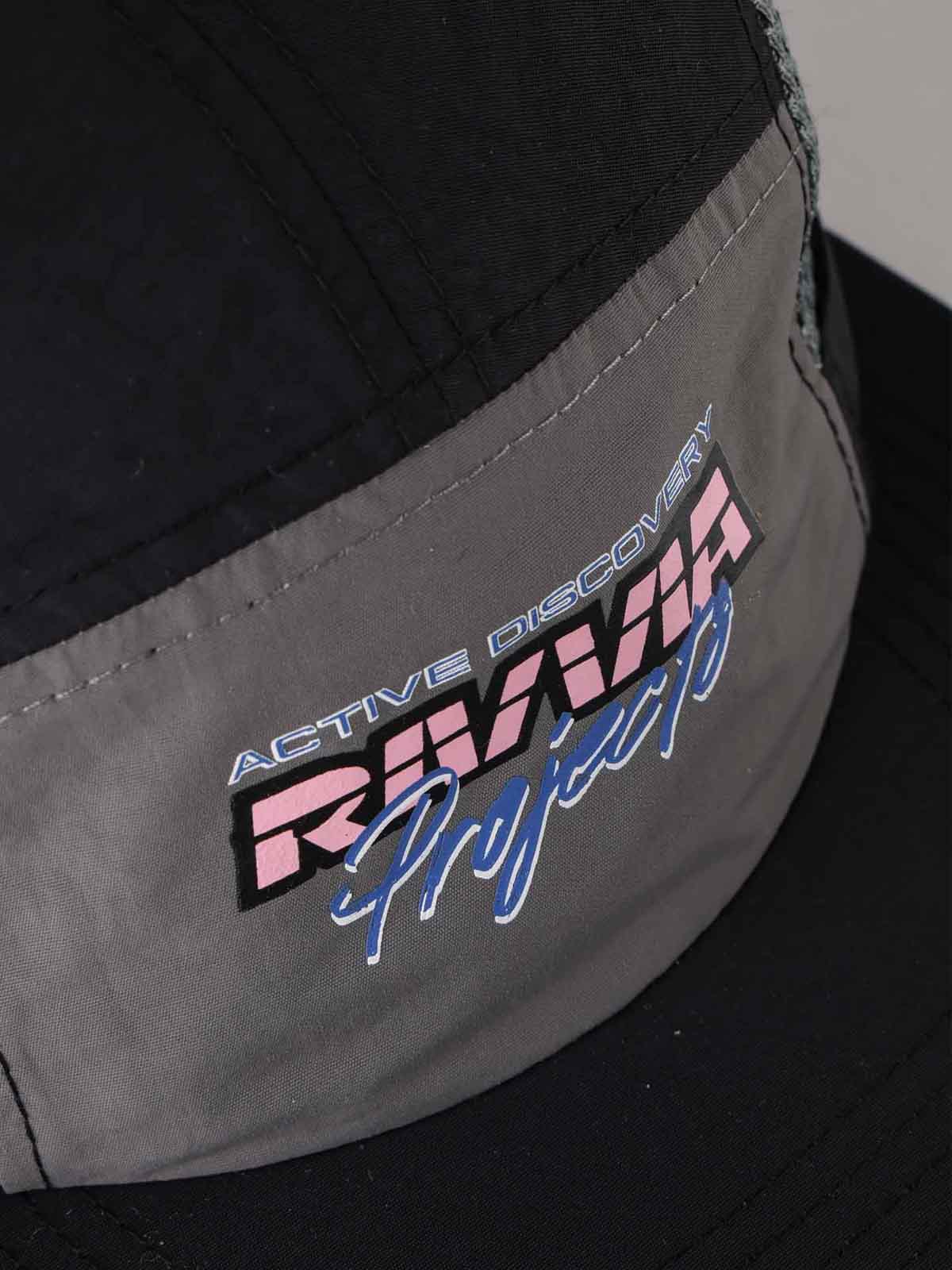 Rivvia Projects Racetrack Running Cap Black Grey