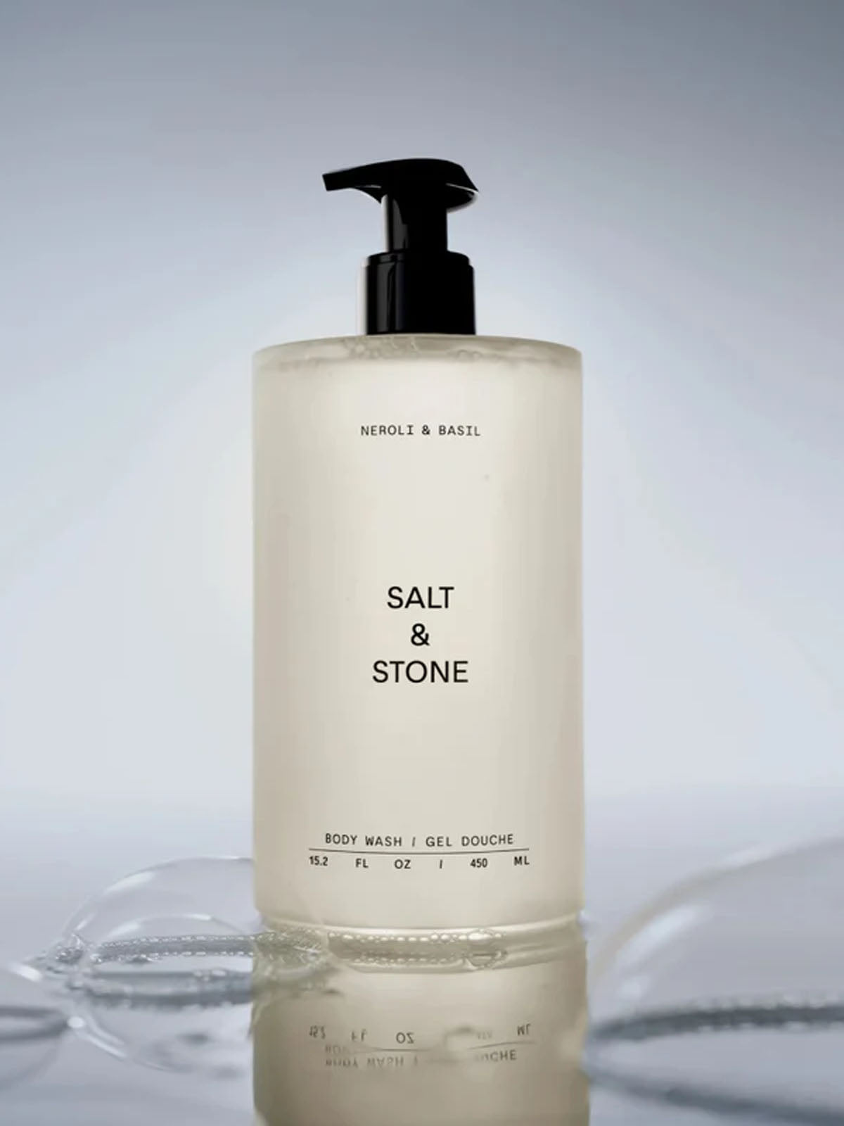 Salt & Stone Body Wash Neroli & Basil 450ml